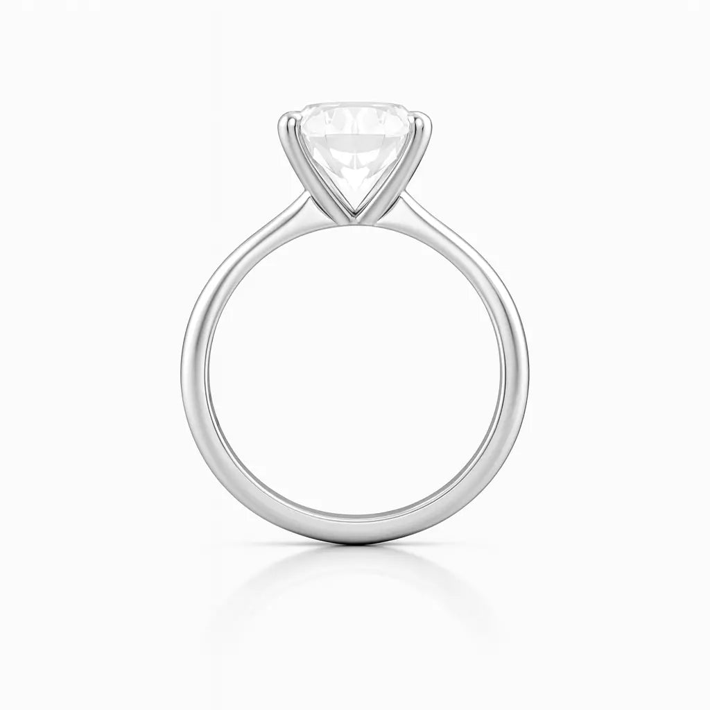Engagement ring | Wedding ring | Platinum ring | Single stone ring | Natural diamond ring Chloe's Jewellers
