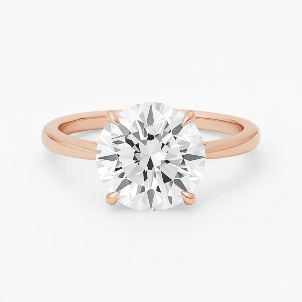 Engagement ring | Wedding ring | Platinum ring | Single stone ring | Natural diamond ring Chloe's Jewellers
