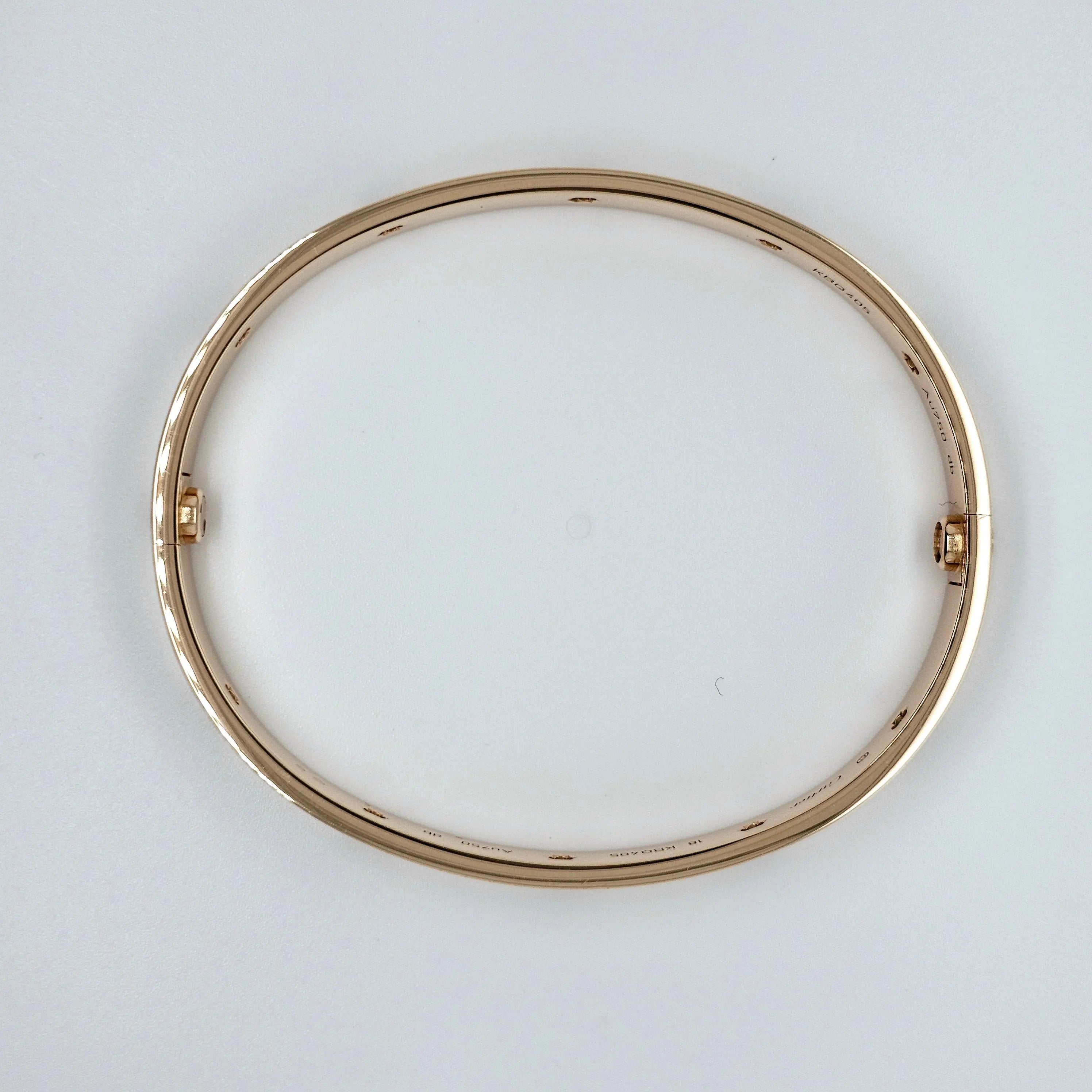 Pre-Owned | Cartier Ten Diamond Love Bracelet | Size - 18 Chloe's Jewellers