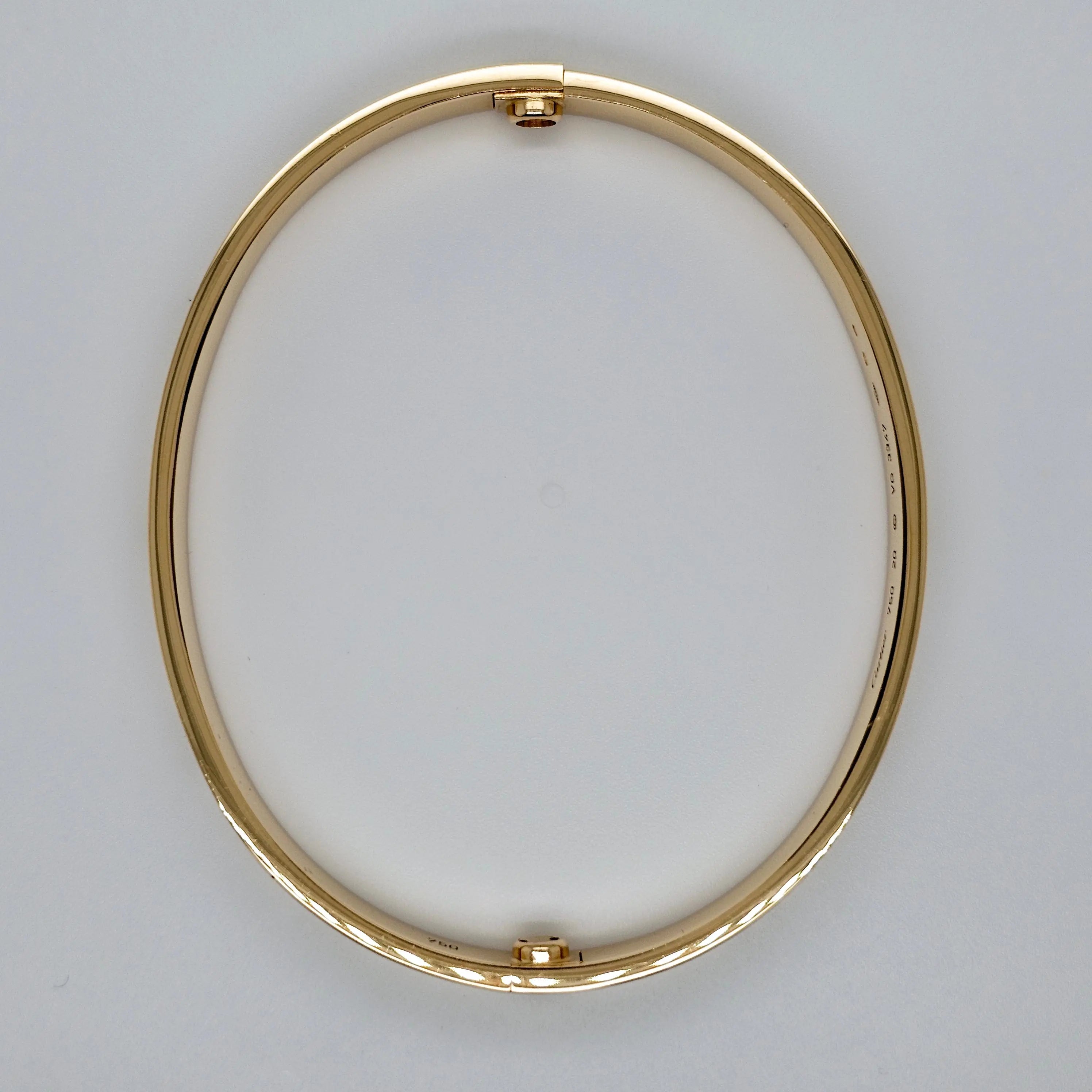 Pre-Owned | Size - 20 / 18ct Yellow Gold Cartier Love Bracelet Chloe's Jewellers