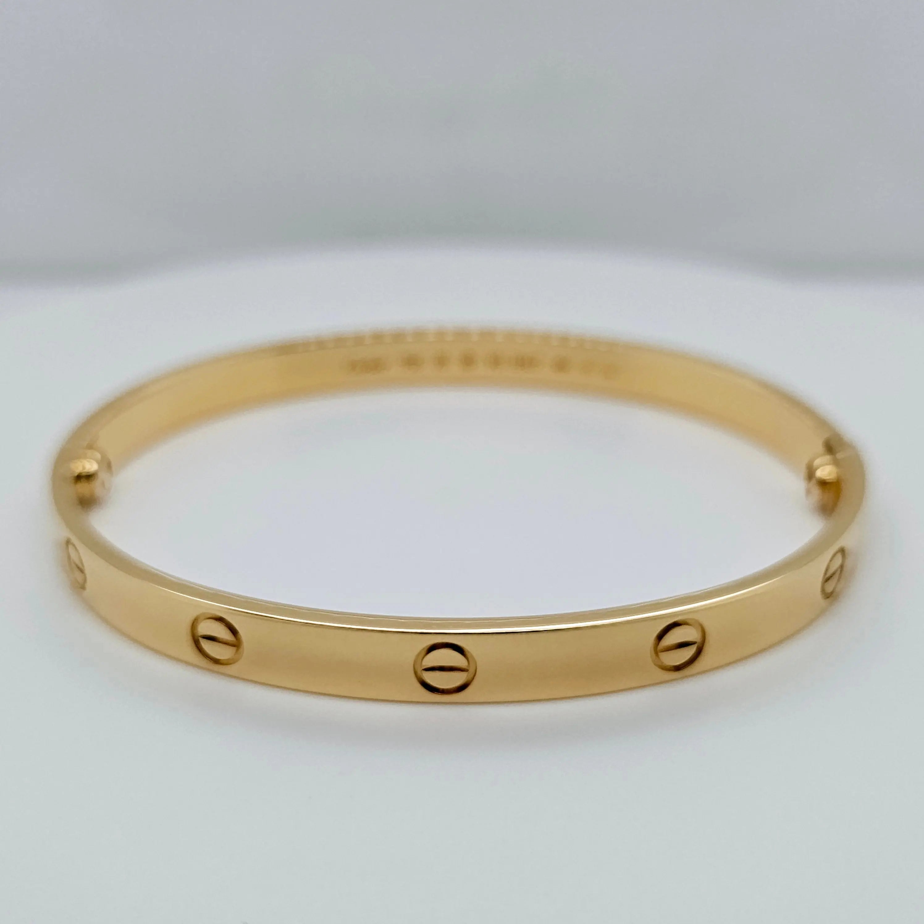 Pre-Owned | Size - 20 / 18ct Yellow Gold Cartier Love Bracelet Chloe's Jewellers