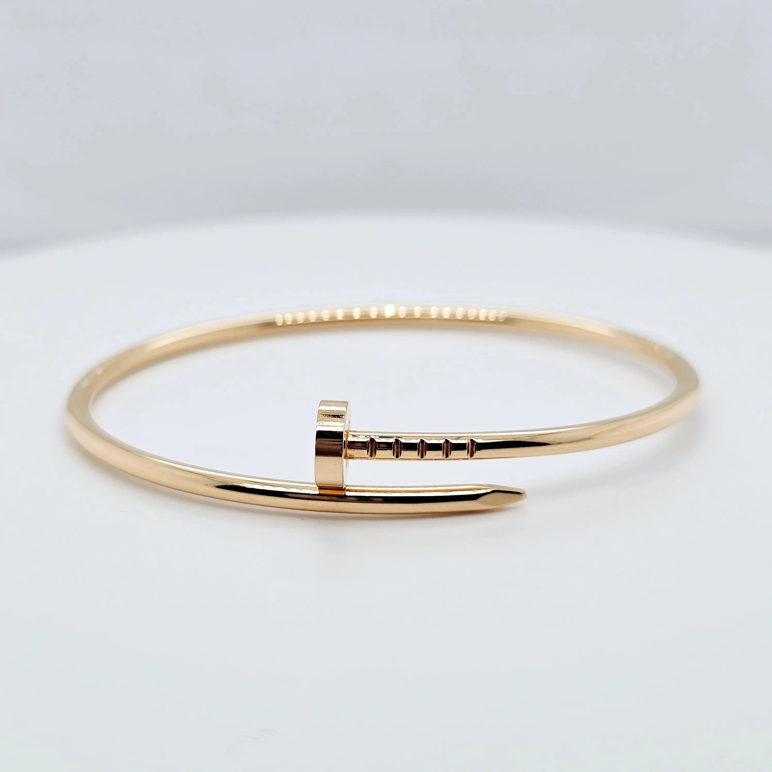 Pre-Owned | Cartier Juste Un Clou Bracelet, 18ct Rose Gold, Small Model, Size 17 Chloe's Jewellers