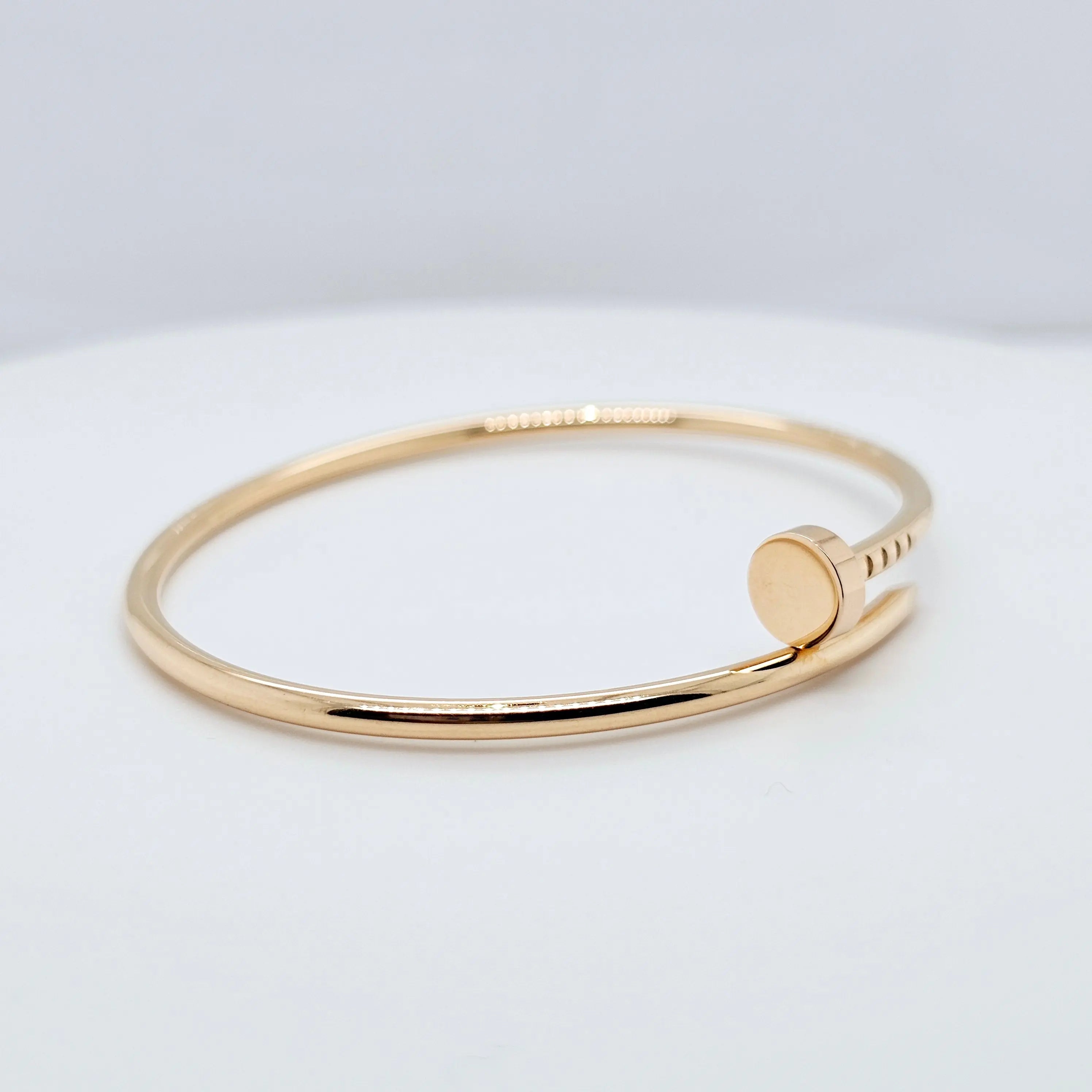 Pre-Owned | Cartier Juste Un Clou Bracelet, 18ct Rose Gold, Small Model, Size 17 Chloe's Jewellers
