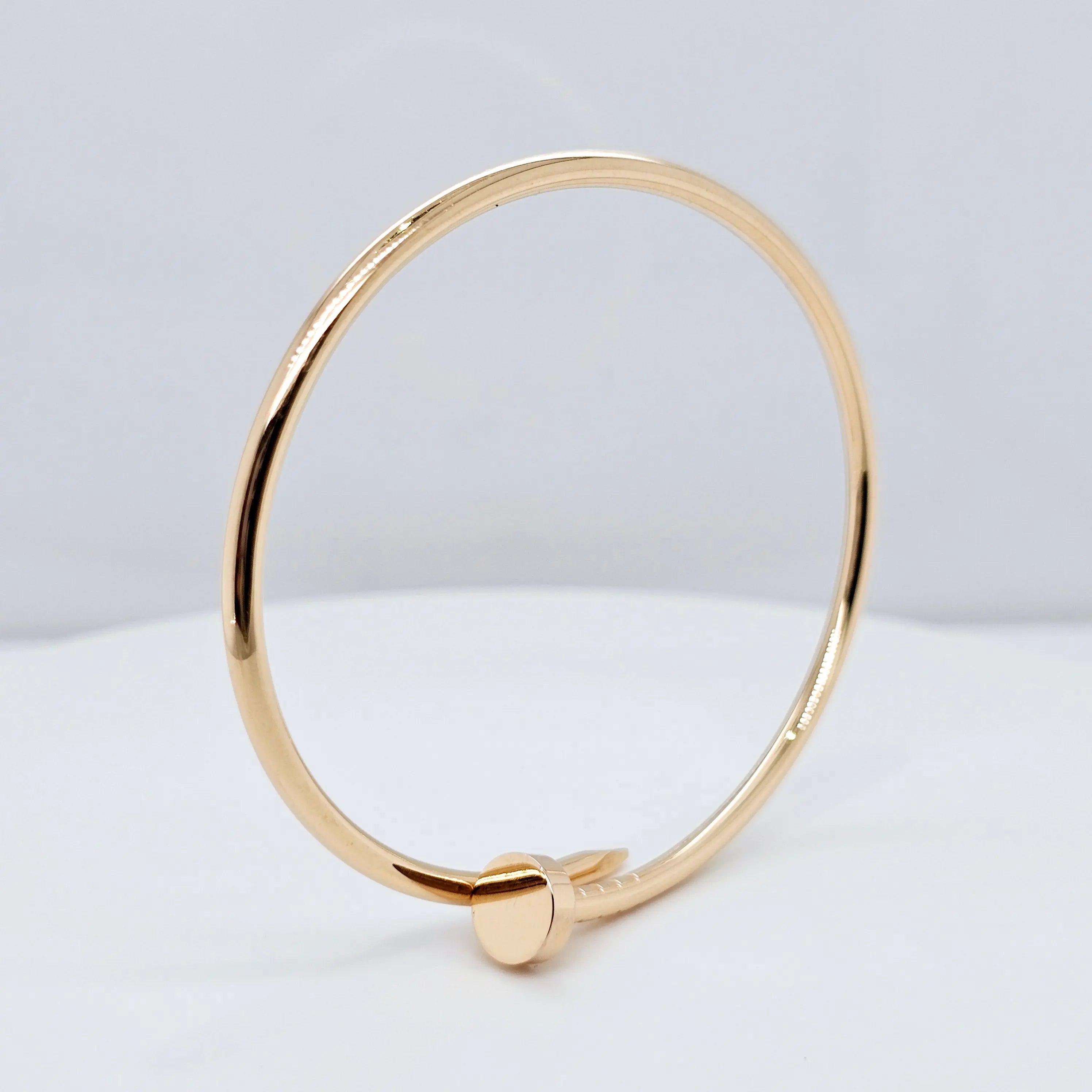 Pre-Owned | Cartier Juste Un Clou Bracelet, 18ct Rose Gold, Small Model, Size 17 Chloe's Jewellers