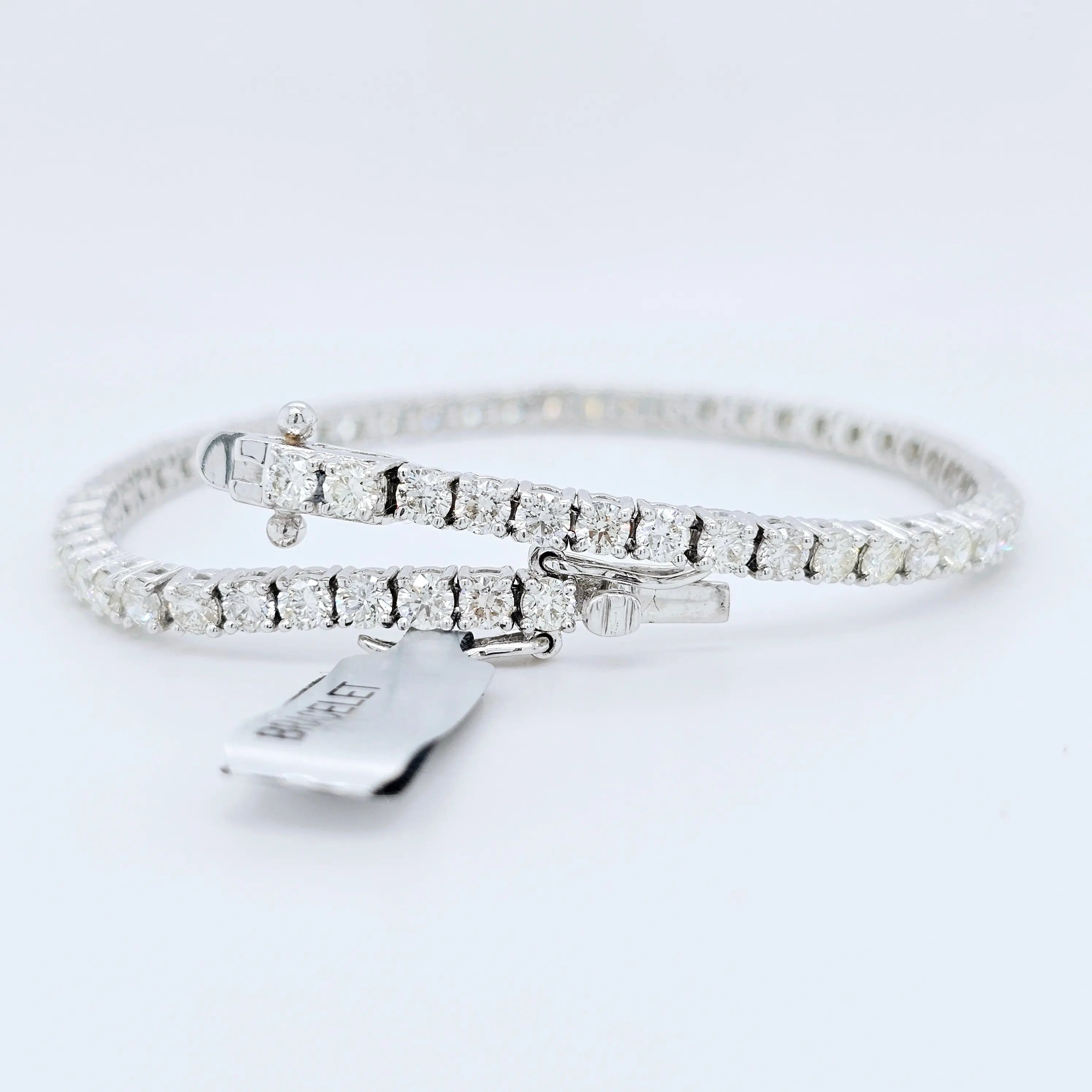 Tennis Bracelet | White gold bracelet | Diamond Bracelet | Natural diamonds Chloe's Jewellers