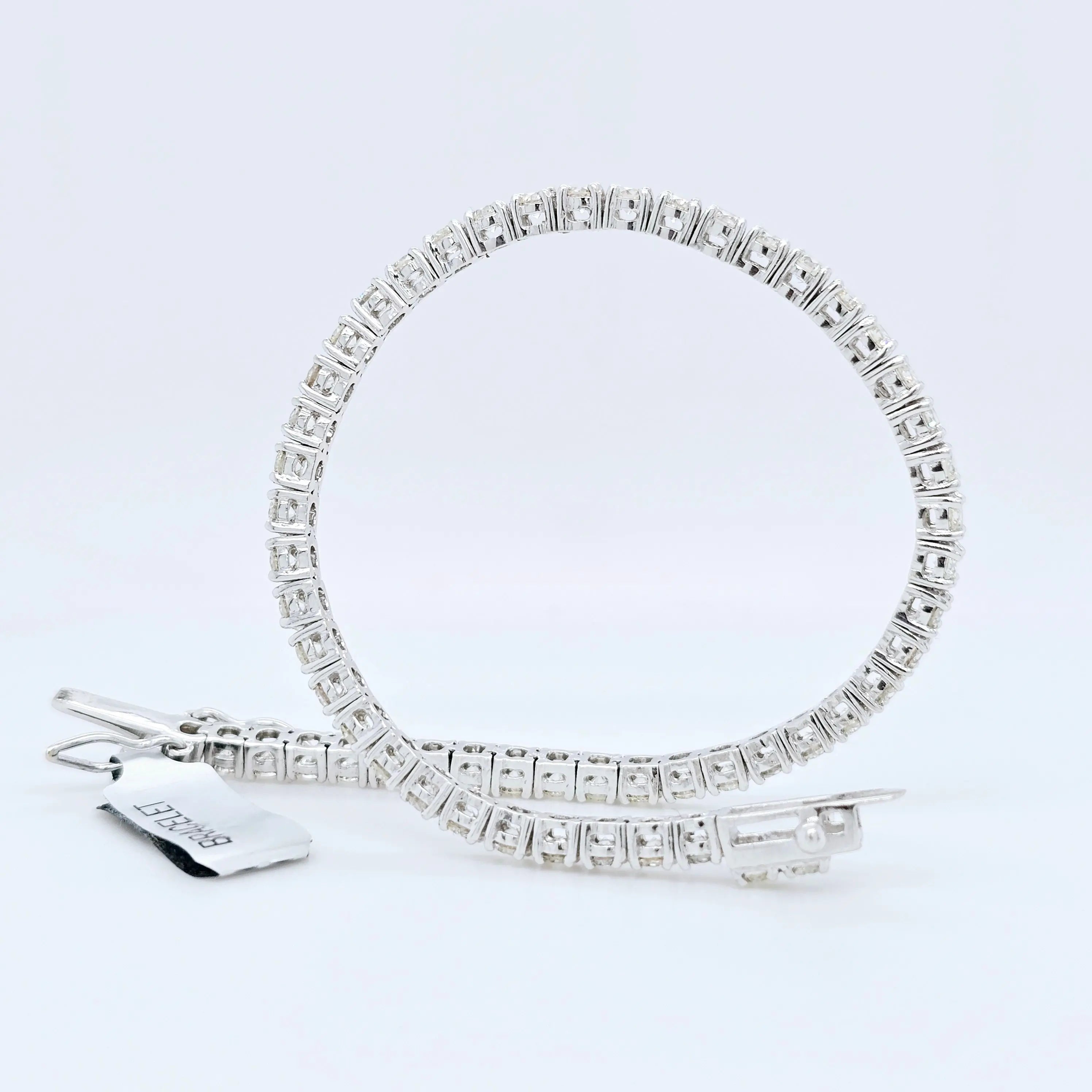 Tennis Bracelet | White gold bracelet | Diamond Bracelet | Natural diamonds Chloe's Jewellers