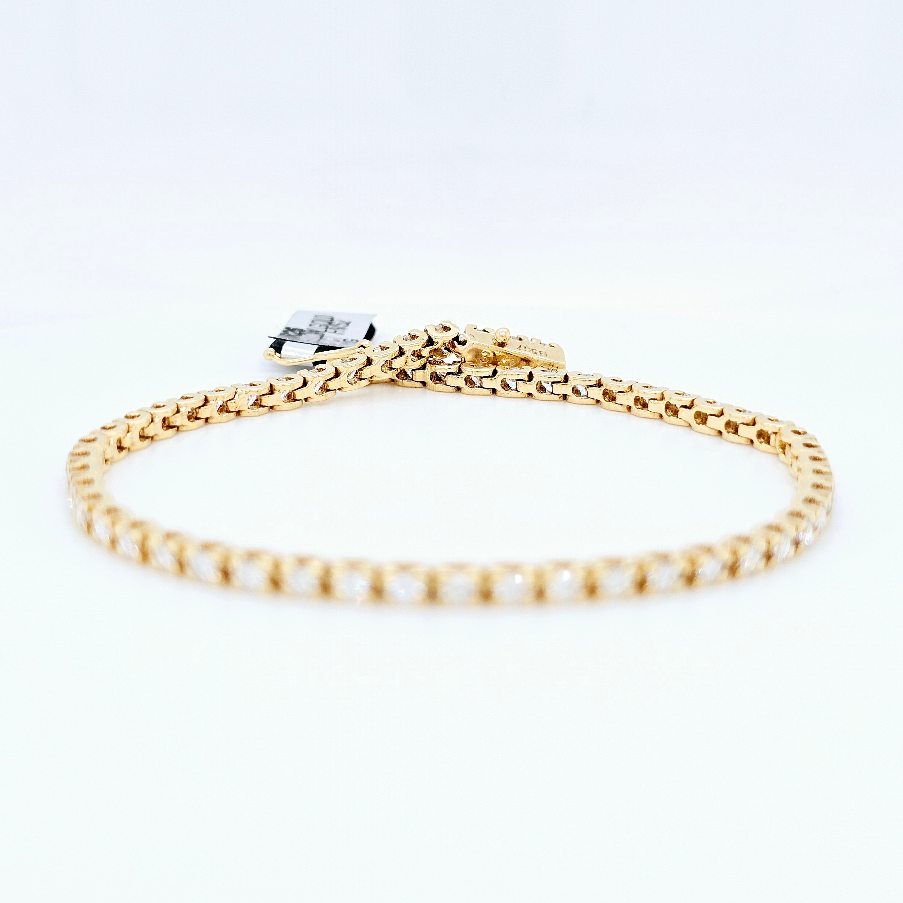 Gold tennis bracelet | Diamond tennis bracelet | Yellow gold bracelet Chloe's Jewellers