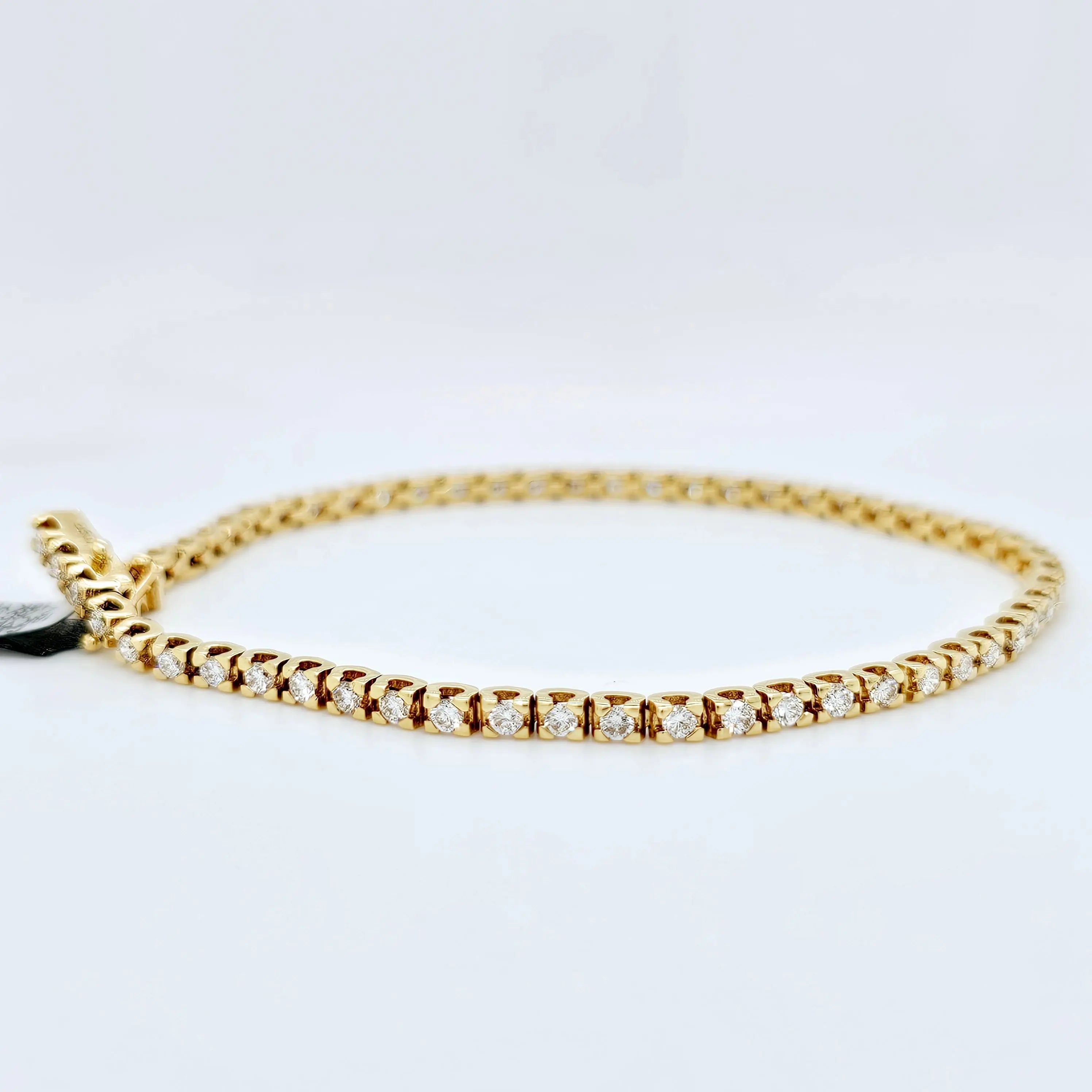 Gold tennis bracelet | Diamond tennis bracelet | Yellow gold bracelet Chloe's Jewellers