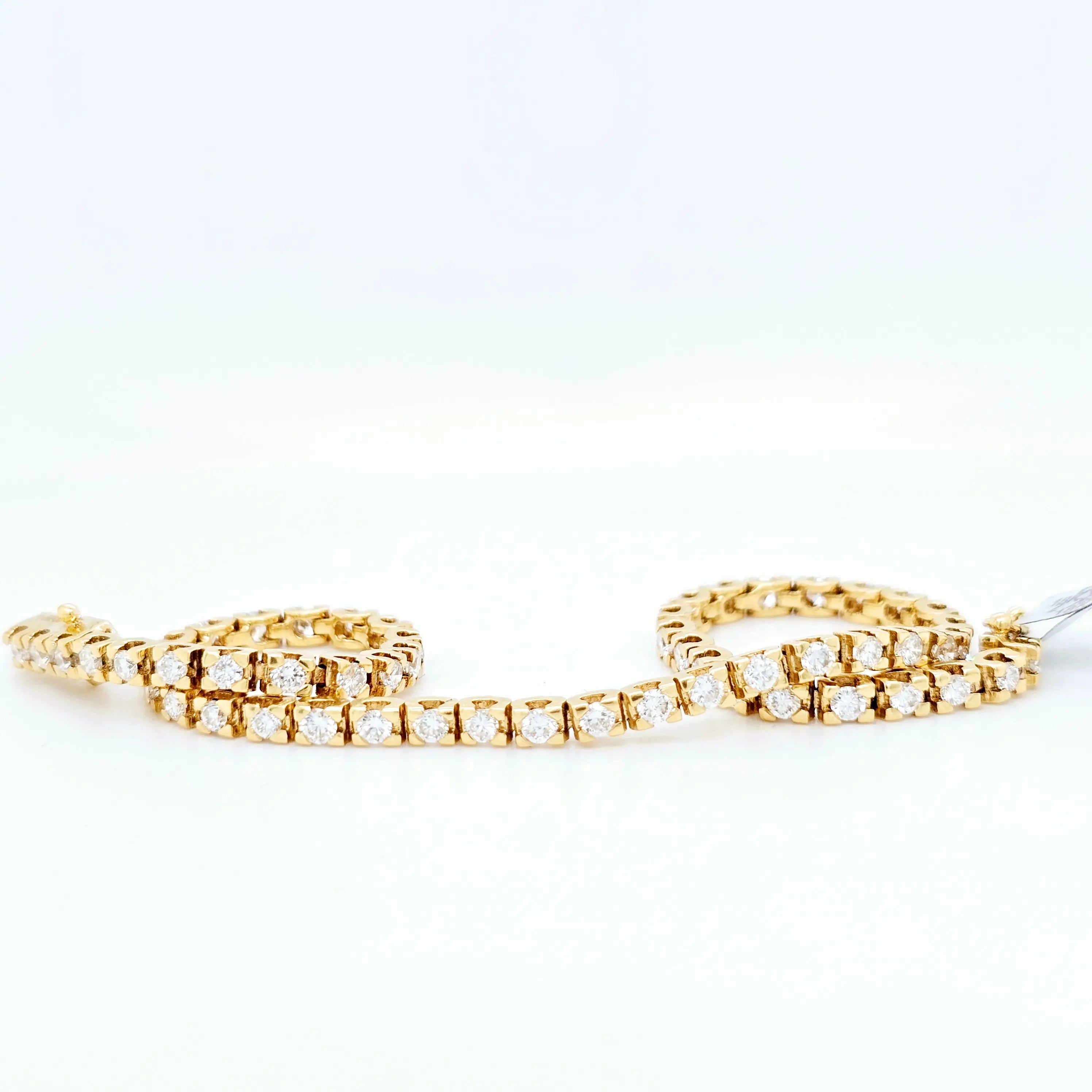Gold tennis bracelet | Diamond tennis bracelet | Yellow gold bracelet Chloe's Jewellers