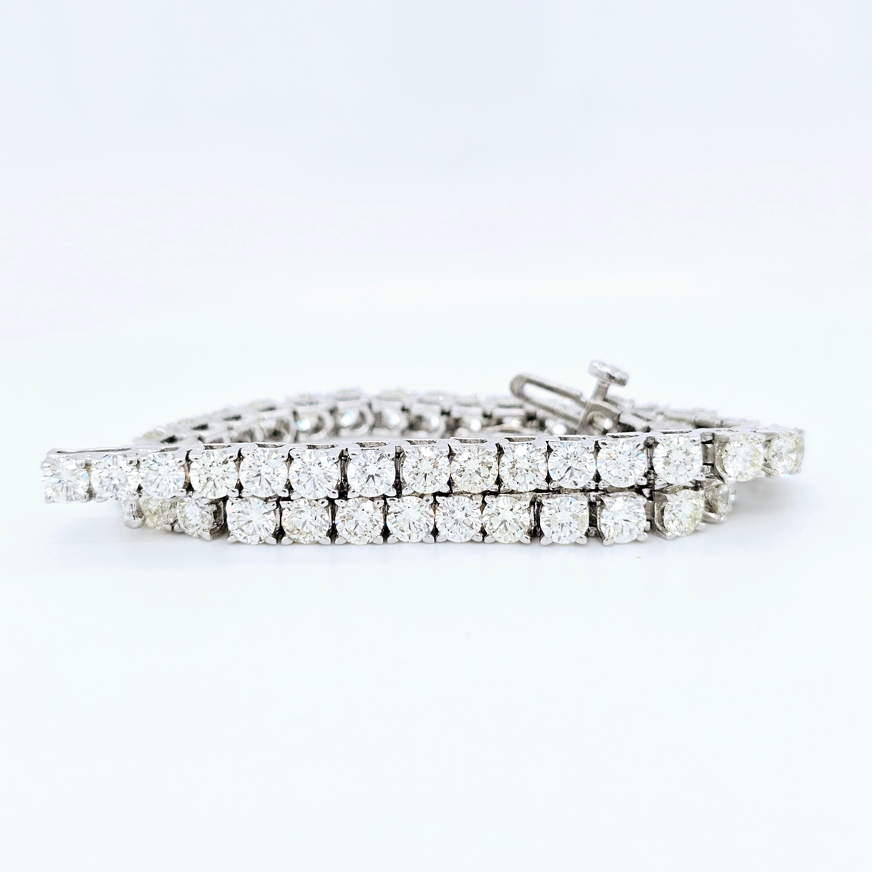 White gold diamond bracelet | Gold and Diamond tennis bracelet