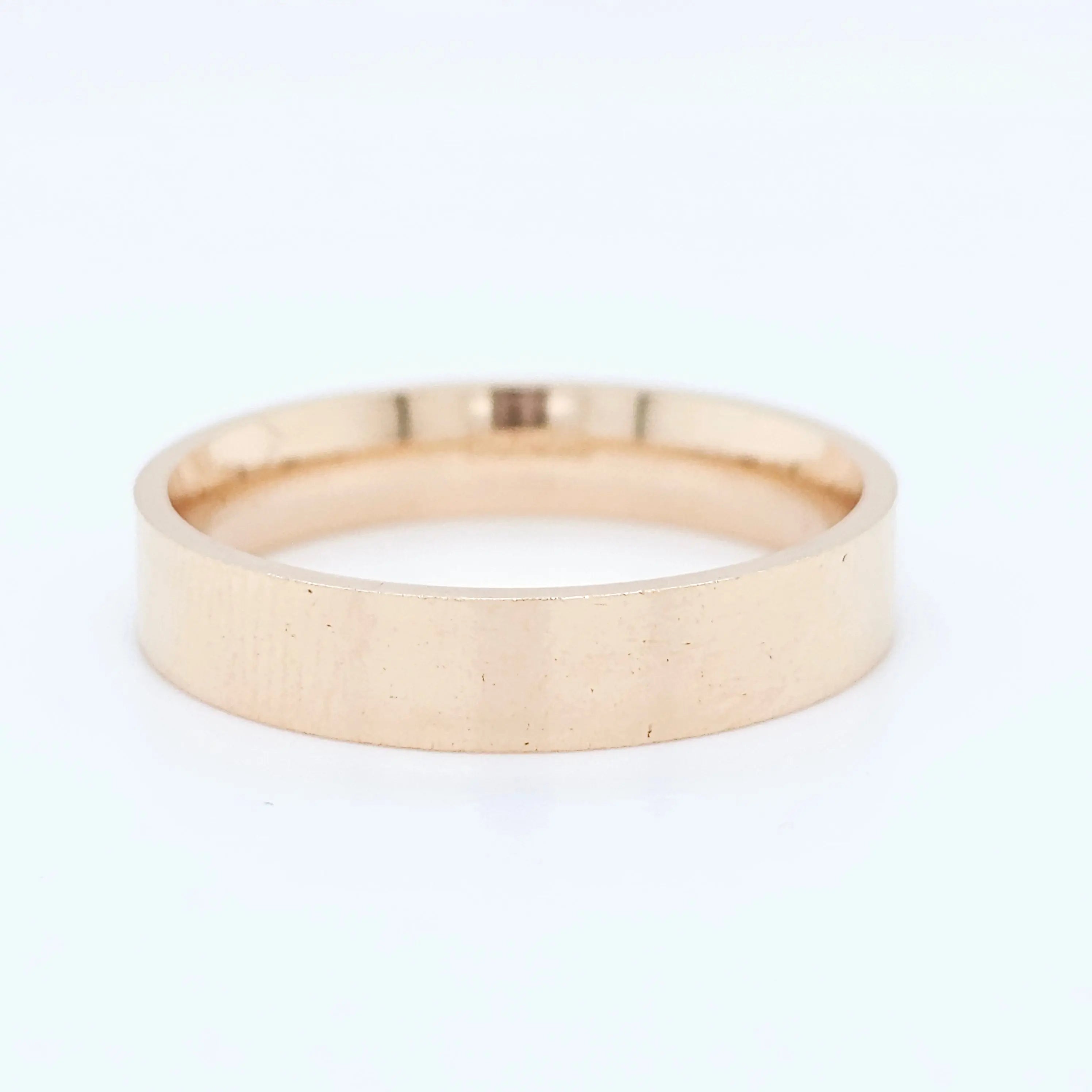 Wedding rings for him | Mens gold wedding bands | Size - R 1/2 | 5.00 mm Chloe's Jewellers
