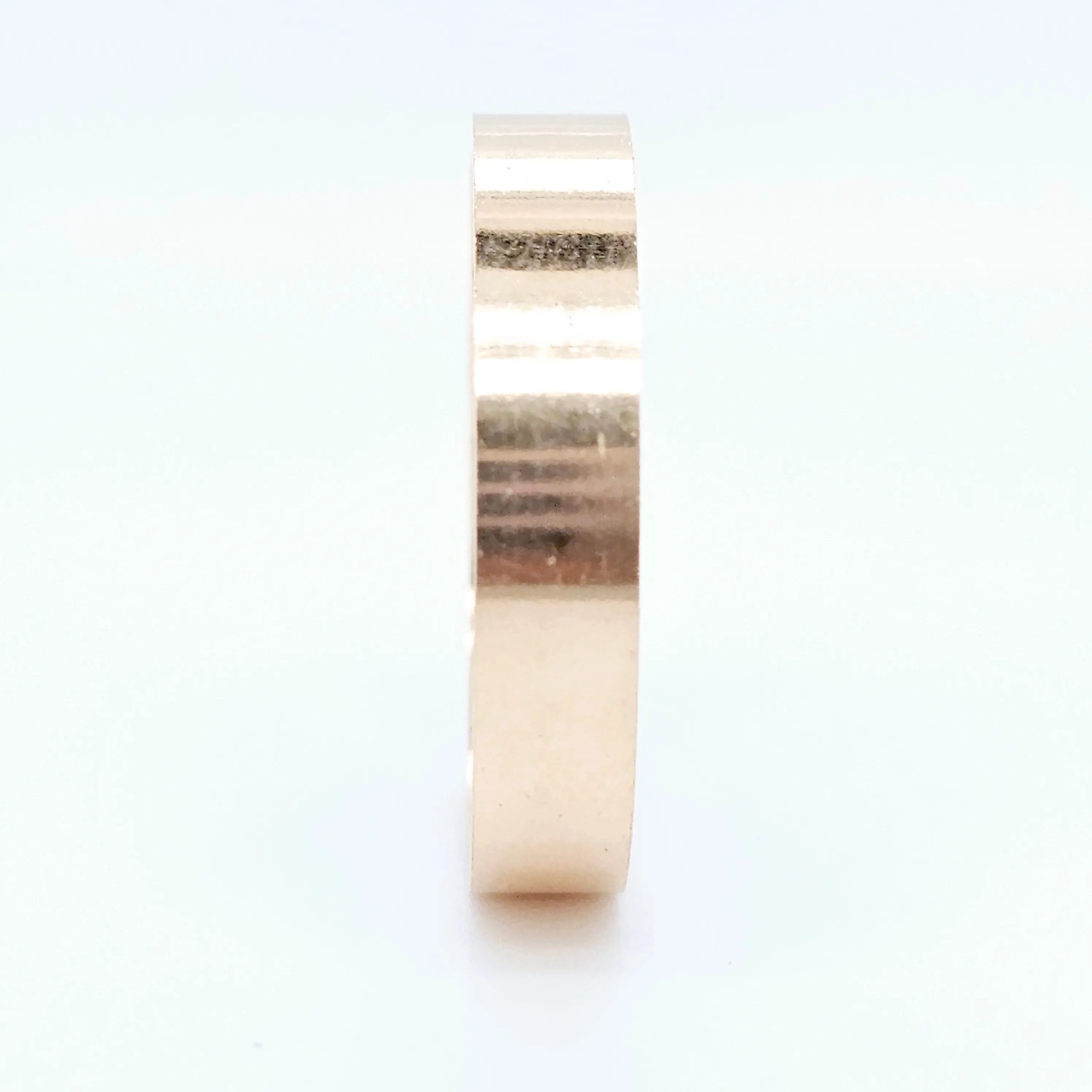 Wedding rings for him | Mens gold wedding bands | Size - R 1/2 | 5.00 mm Chloe's Jewellers
