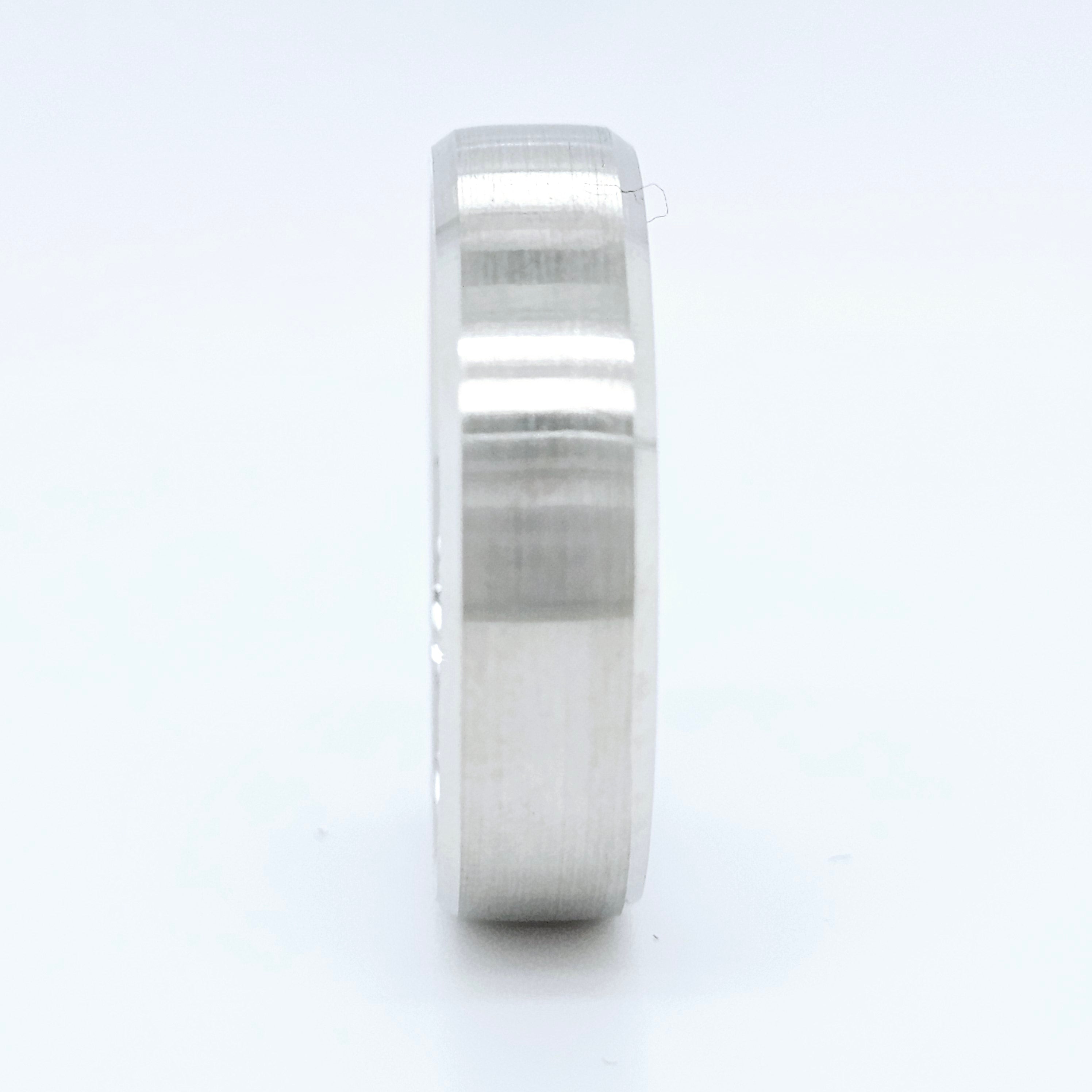 Men's wedding band | Platinum wedding bands | Size - U | 6.00 mm Chloe's Jewellers