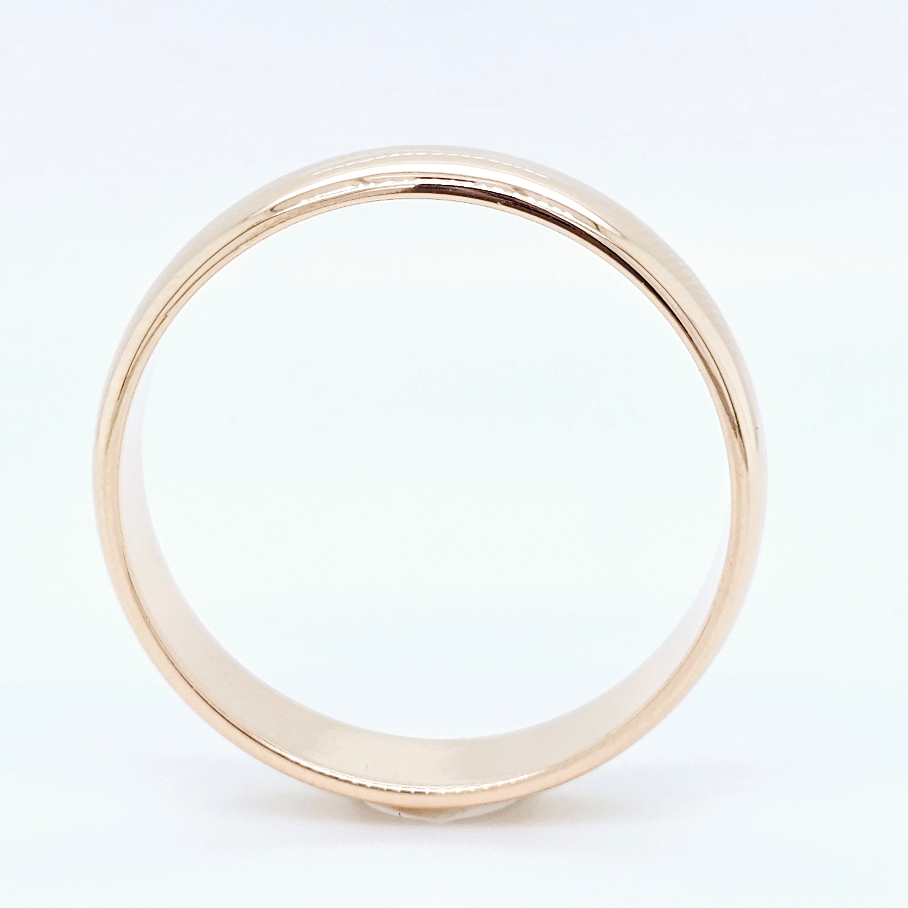 Male wedding bands | Best wedding rings | Men's gold band | Size - S | 5.00 mm Chloe's Jewellers