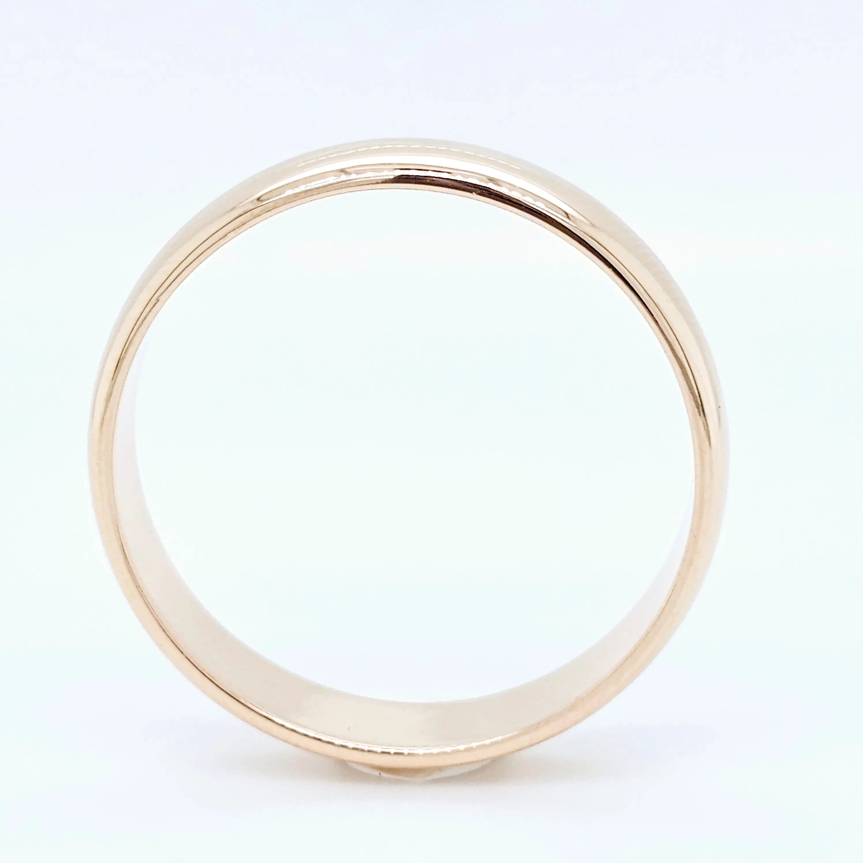 Male wedding bands | Best wedding rings | Men's gold band | Size - S | 5.00 mm Chloe's Jewellers