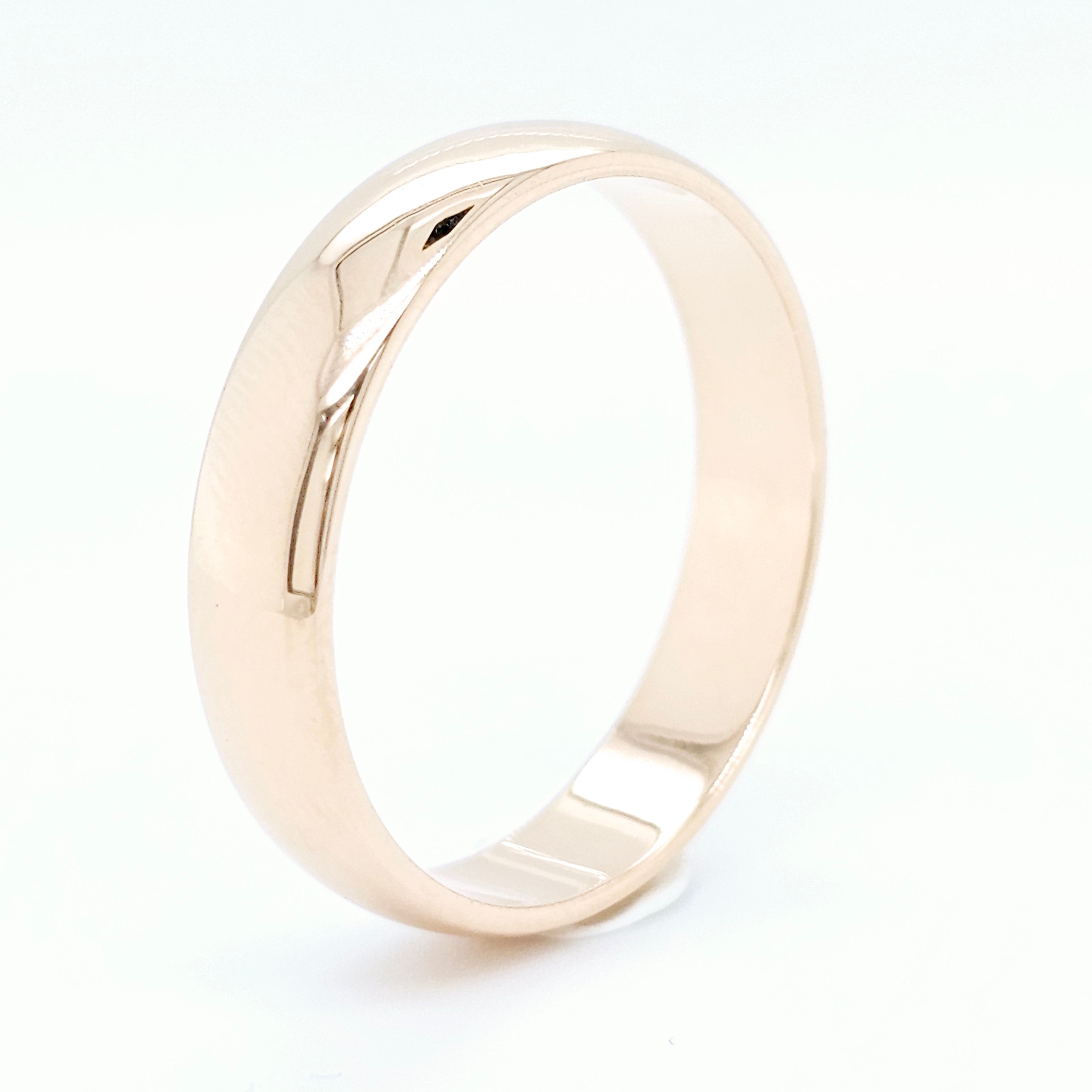 Male wedding bands | Best wedding rings | Men's gold band | Size - S | 5.00 mm Chloe's Jewellers