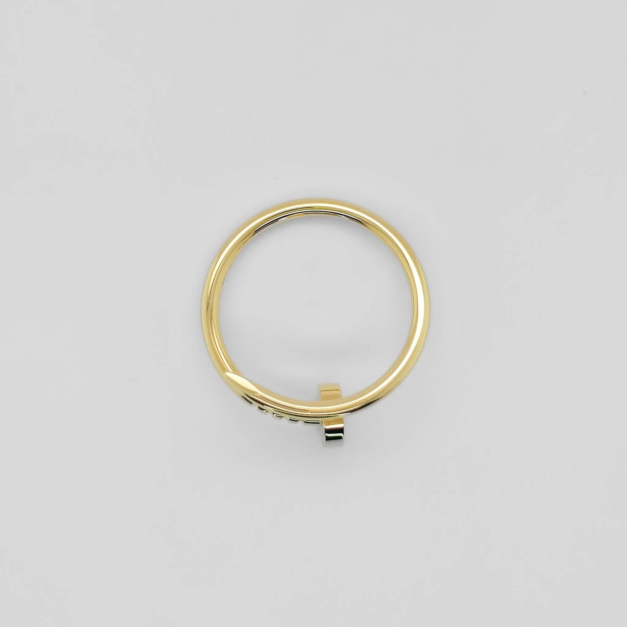 Cartier Juste Un Clou Ring, Small Model, Size 53, 18ct Yellow Gold Chloe's Jewellers