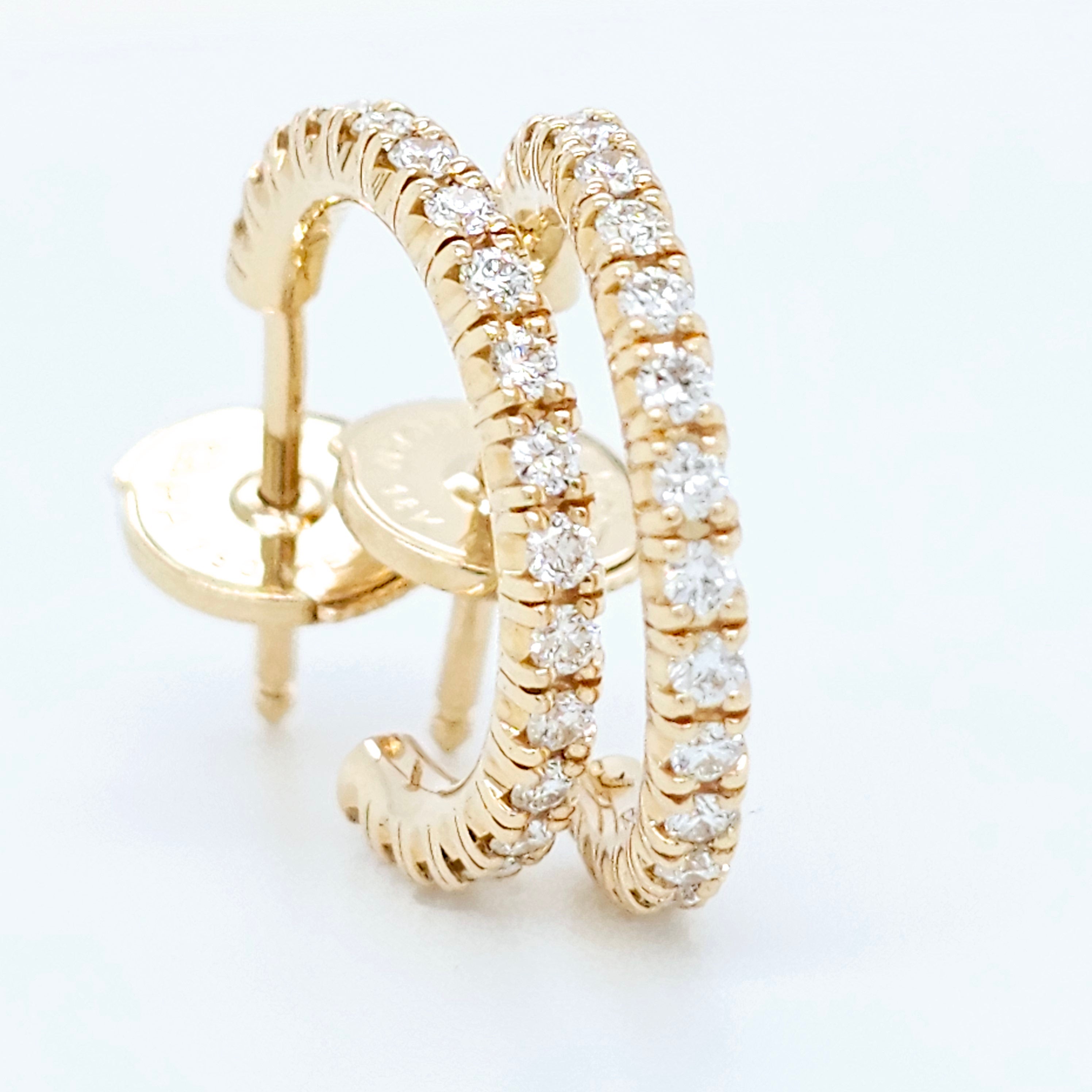 Cartier Etincelle De Cartier Earrings, 18ct Yellow Gold, Small Model Chloe's Jewellers