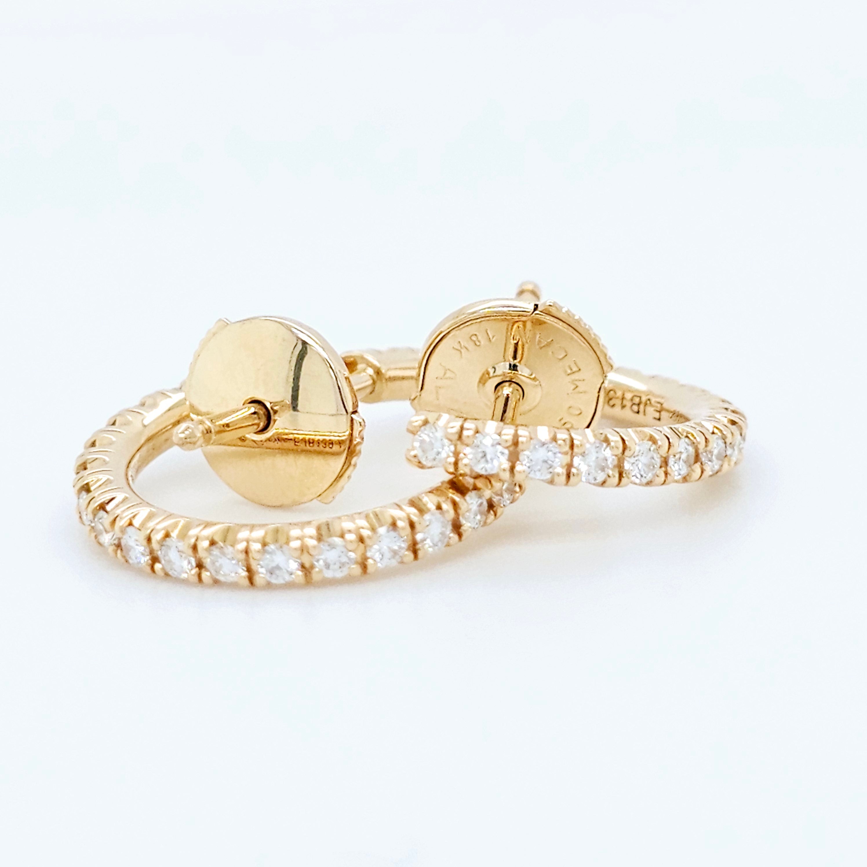 Cartier Etincelle De Cartier Earrings, 18ct Yellow Gold, Small Model Chloe's Jewellers