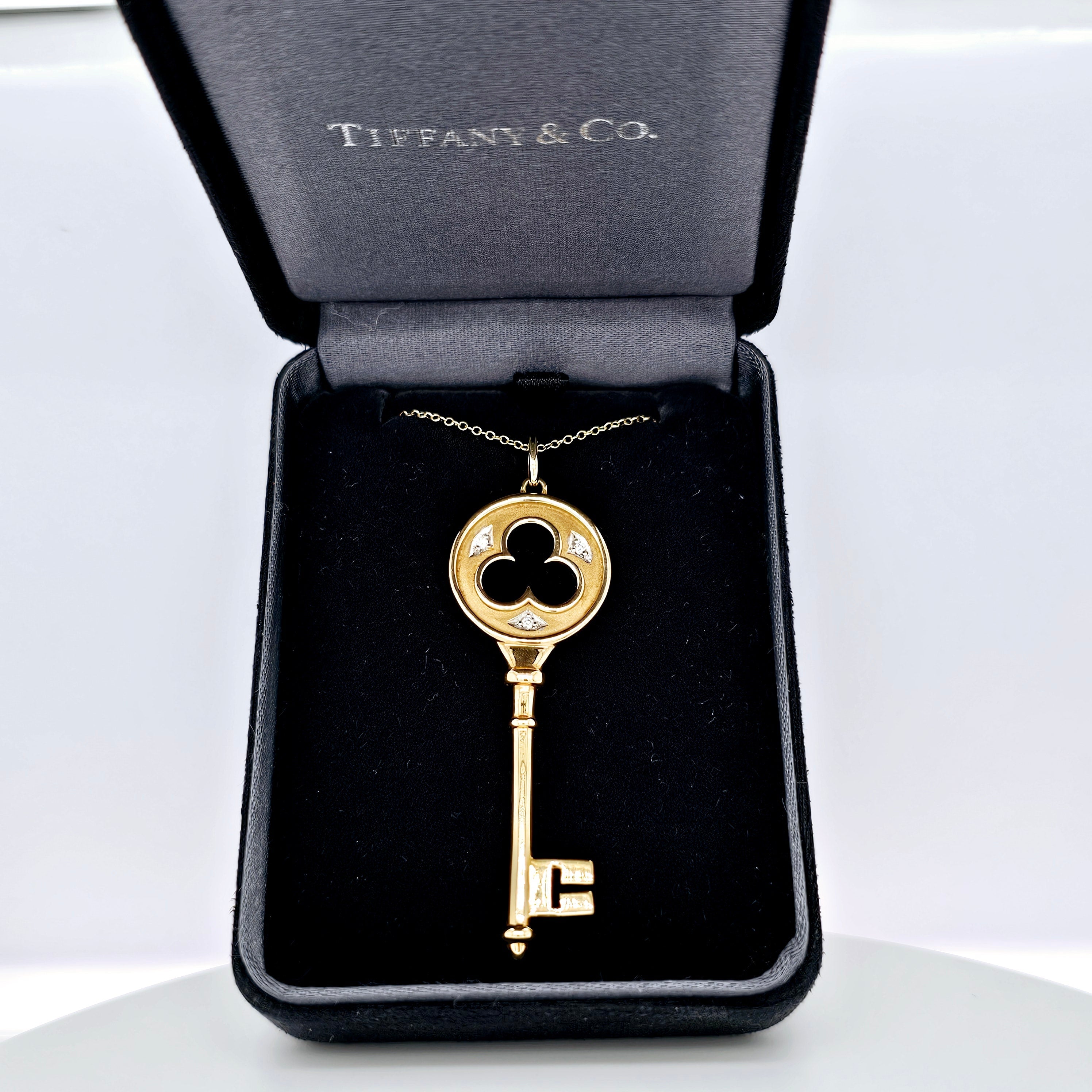 Pre-Owned | Tiffany & Co Clover Key Necklace Chloe's Jewellers