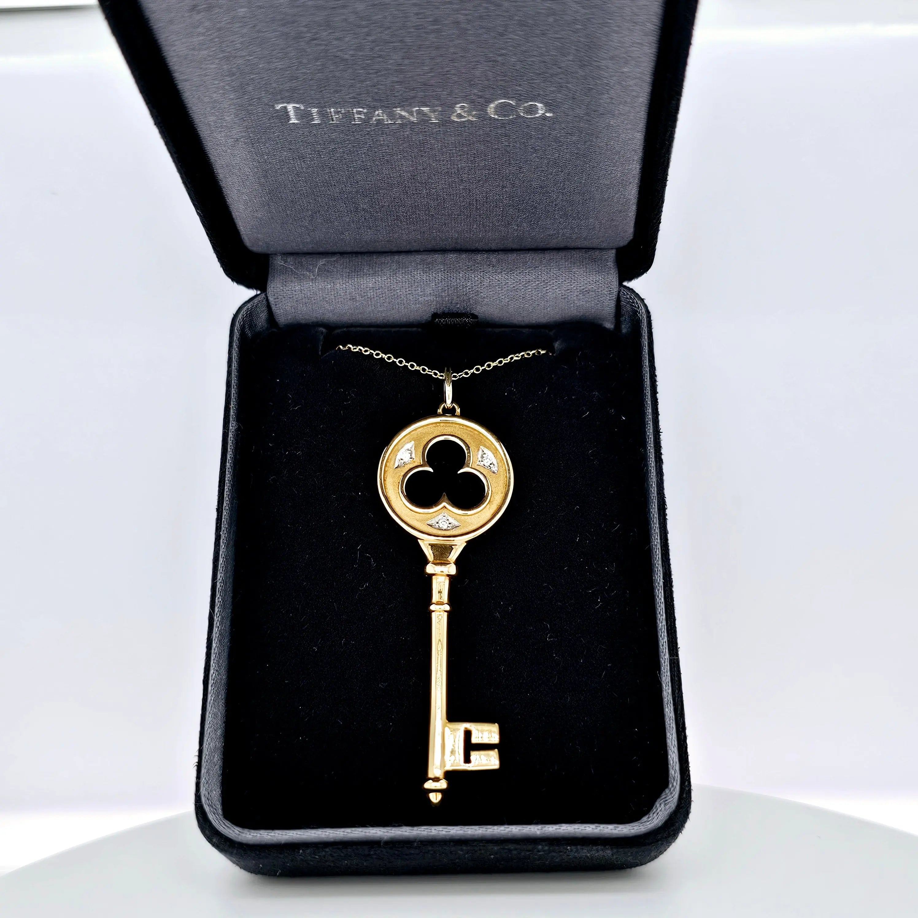 Pre-Owned | Tiffany & Co Clover Key Necklace Chloe's Jewellers