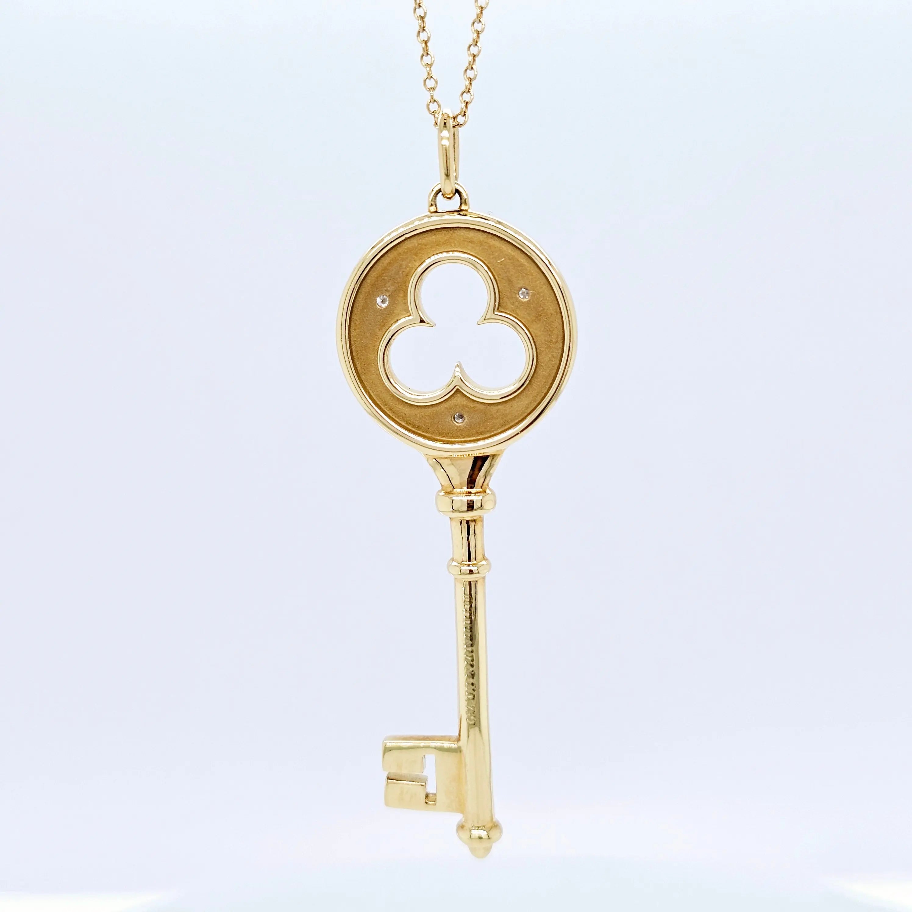 Pre-Owned | Tiffany & Co Clover Key Necklace Chloe's Jewellers
