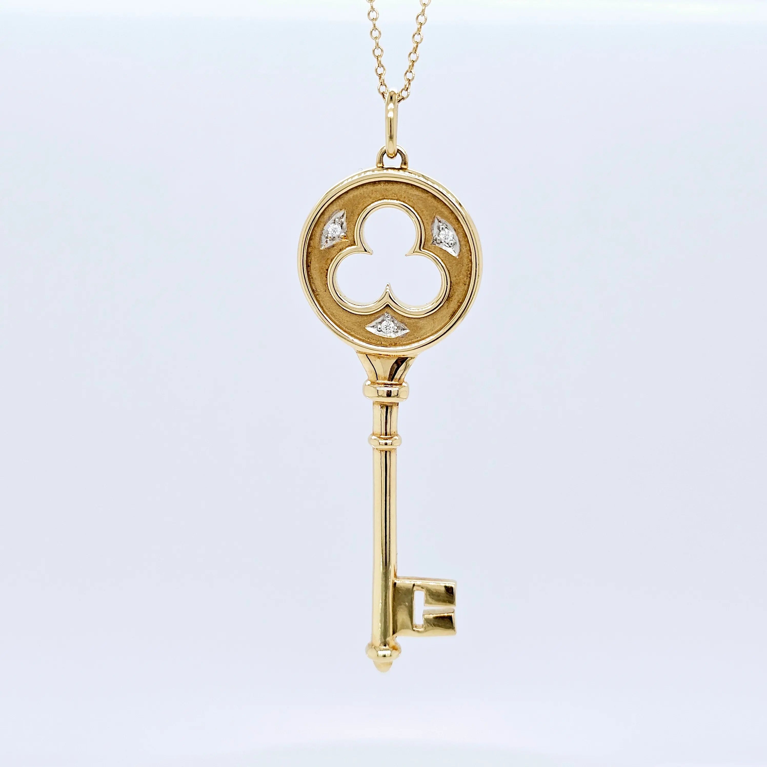 Pre-Owned | Tiffany & Co Clover Key Necklace Chloe's Jewellers