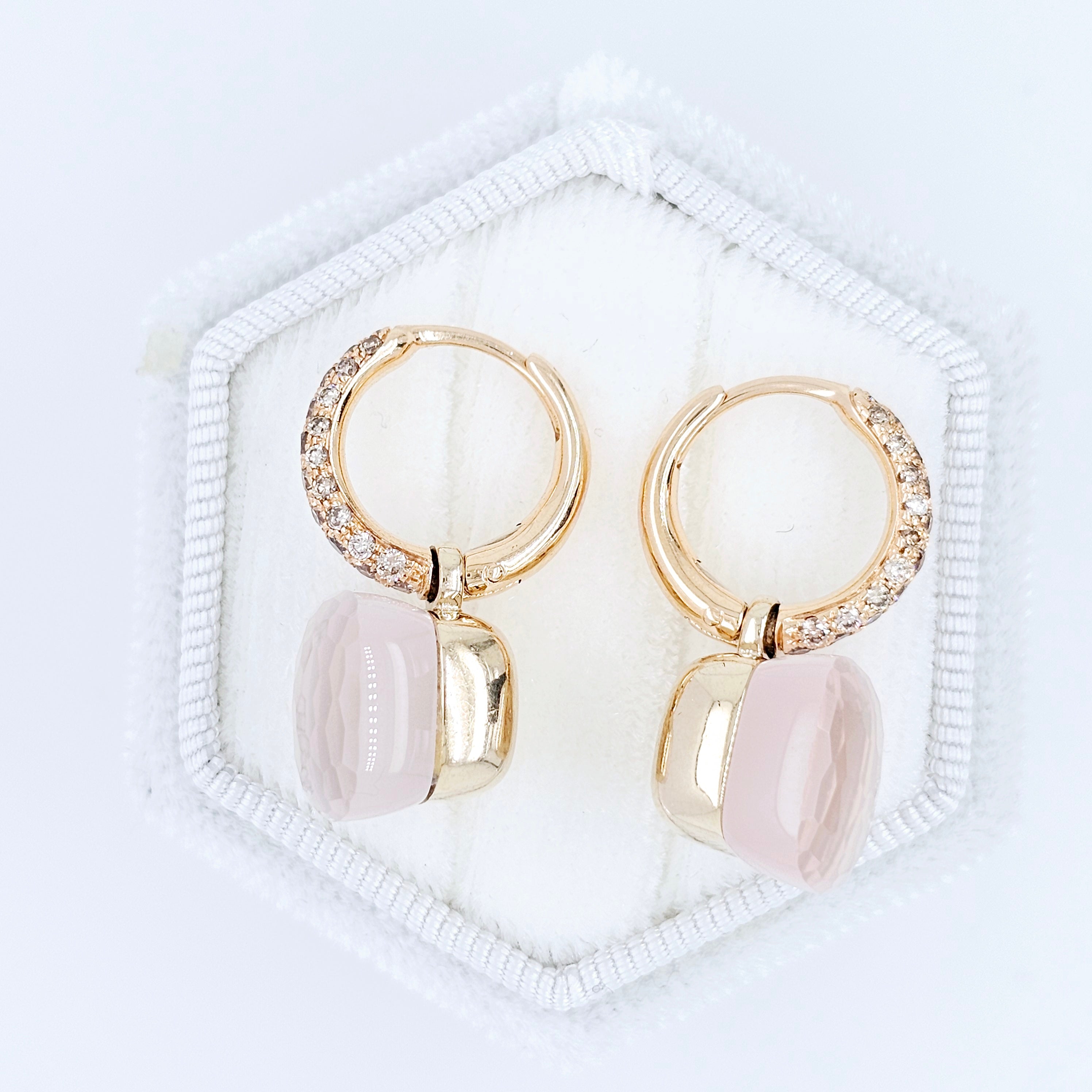 Pre-Owned Pomellato Nudo Classic Earrings | 14.80ct Stones, 18K Gold Chloe's Jewellers