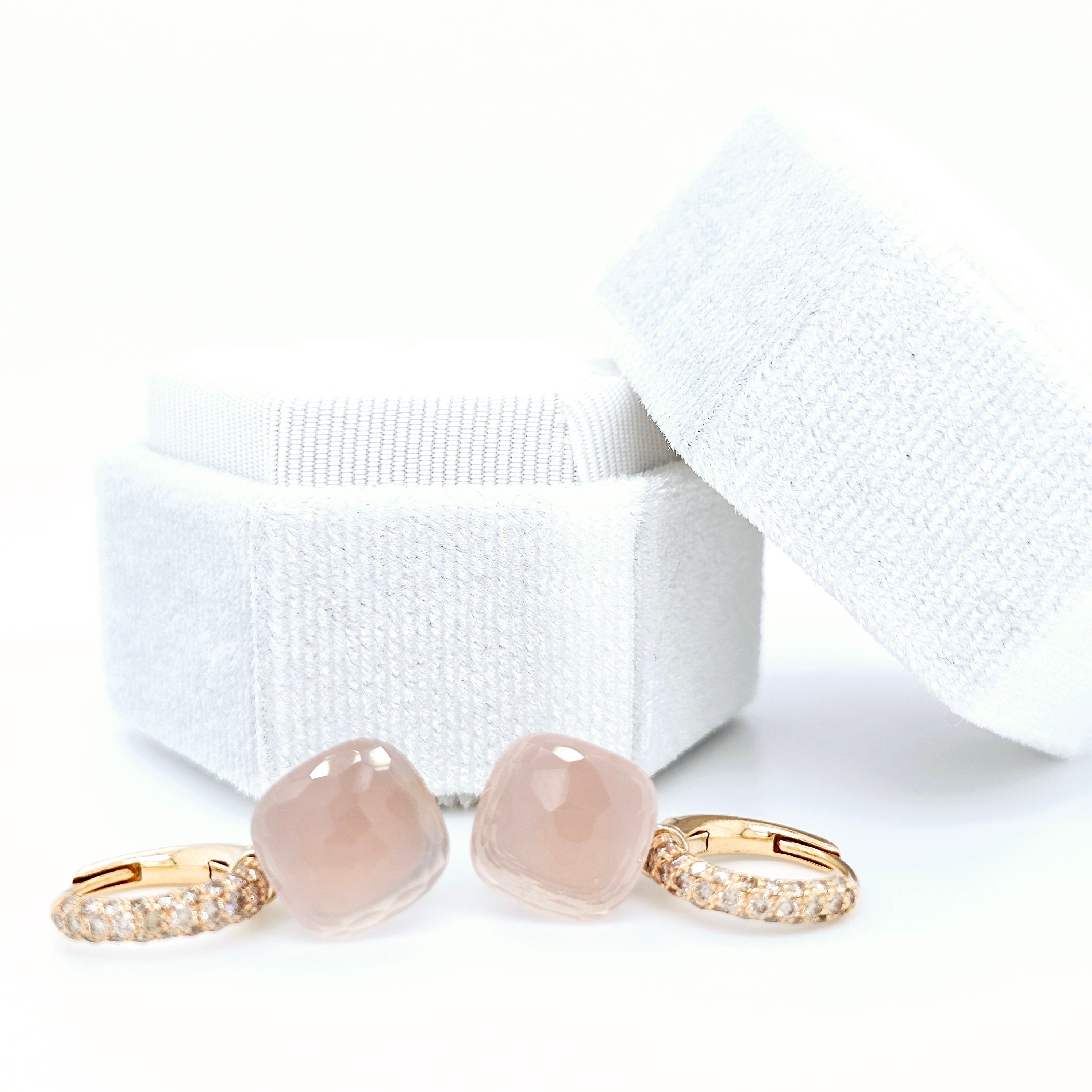 Pre-Owned Pomellato Nudo Classic Earrings | 14.80ct Stones, 18K Gold Chloe's Jewellers