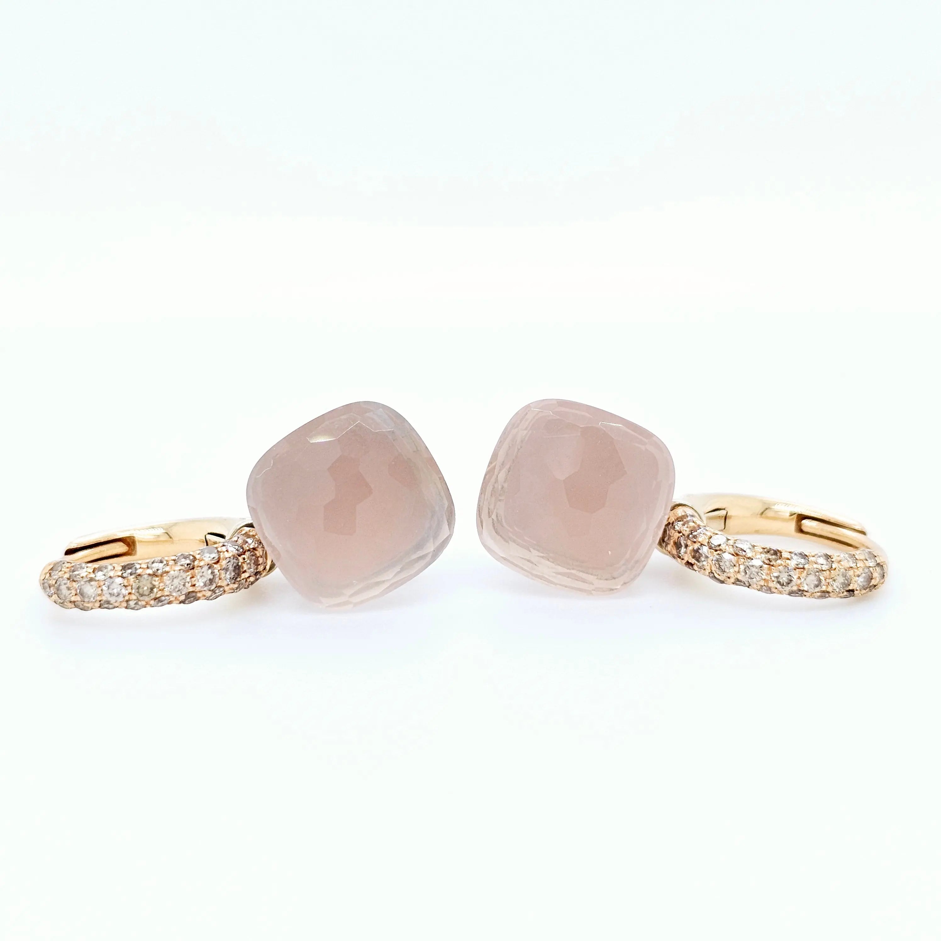 Pre-Owned Pomellato Nudo Classic Earrings | 14.80ct Stones, 18K Gold Chloe's Jewellers