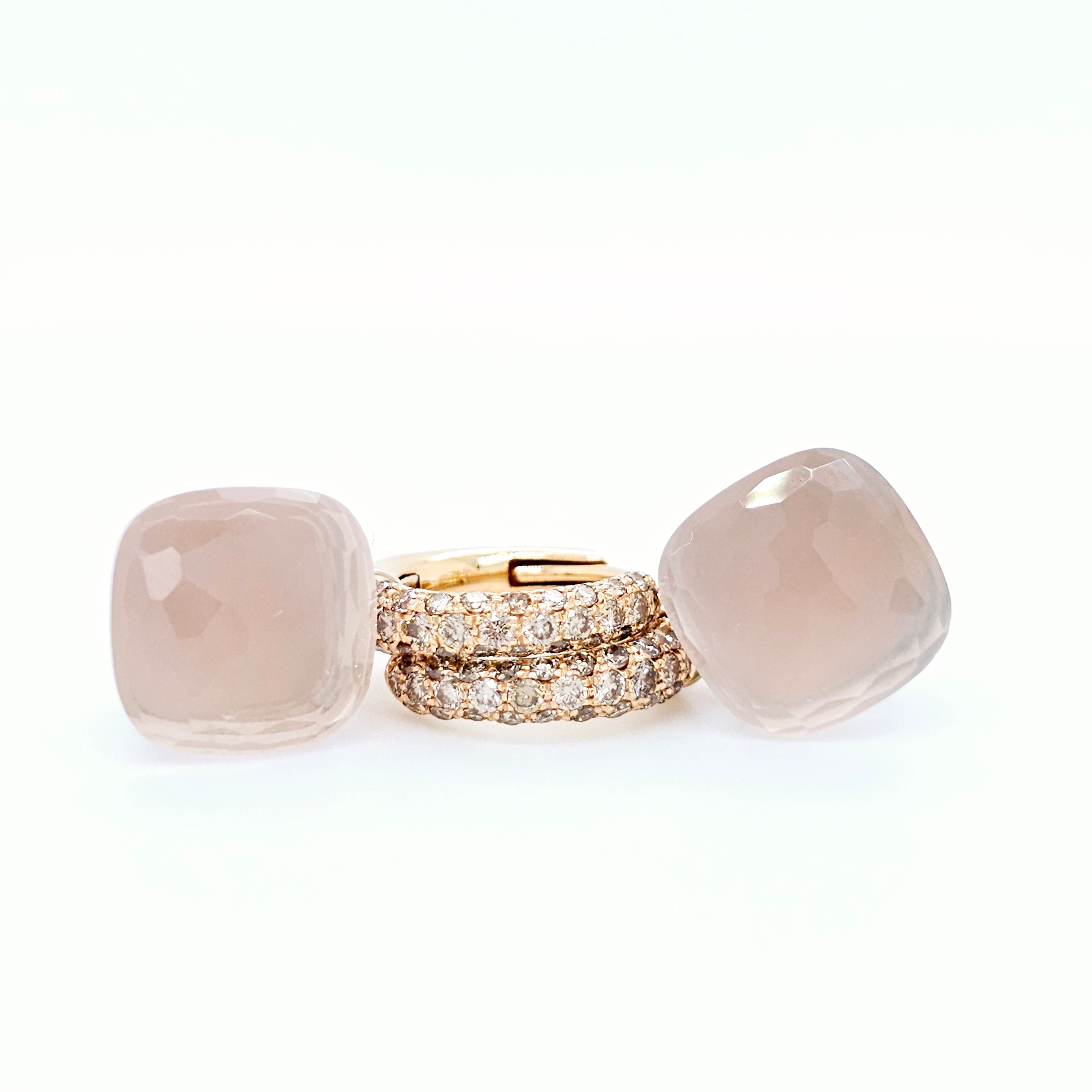 Pre-Owned Pomellato Nudo Classic Earrings | 14.80ct Stones, 18K Gold Chloe's Jewellers