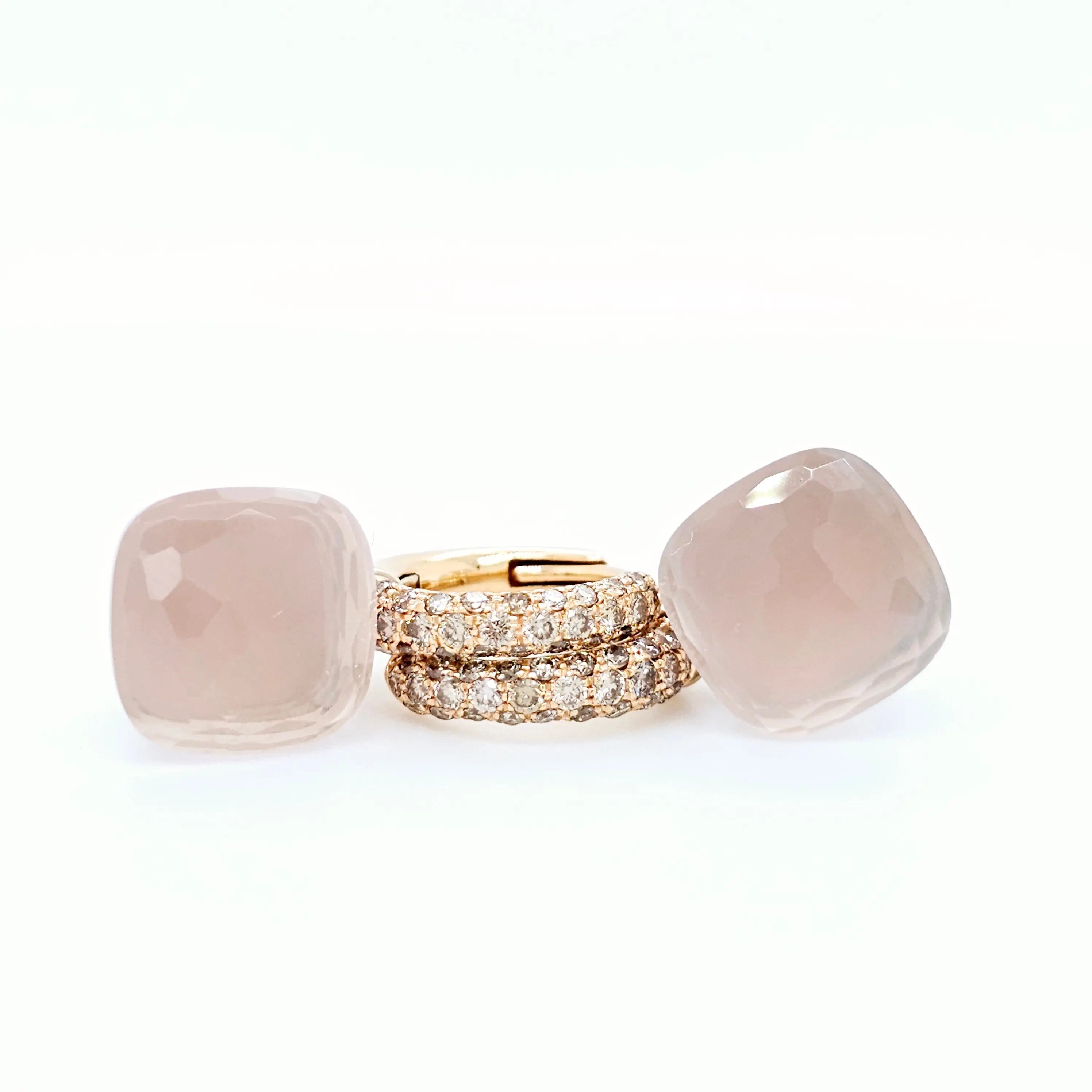 Pre-Owned Pomellato Nudo Classic Earrings | 14.80ct Stones, 18K Gold Chloe's Jewellers