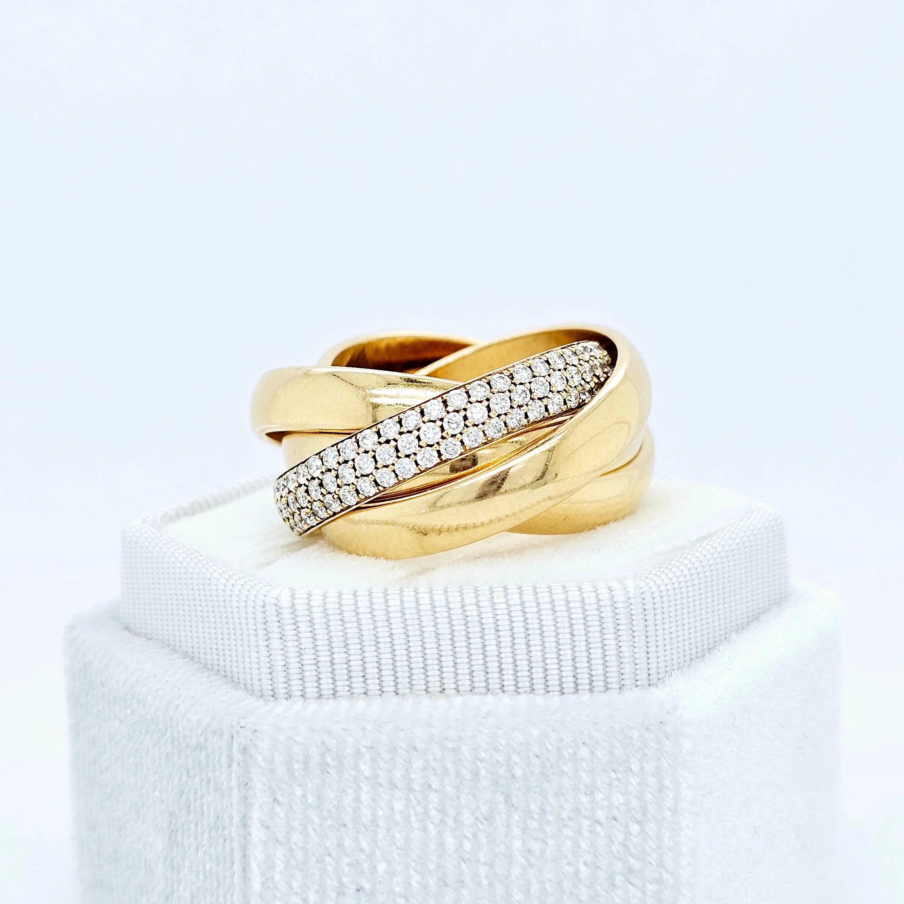 Pre-Owned Tiffany & Co. Paloma’s Melody Ring – 18ct Yellow Gold & Diamond Chloe's Jewellers