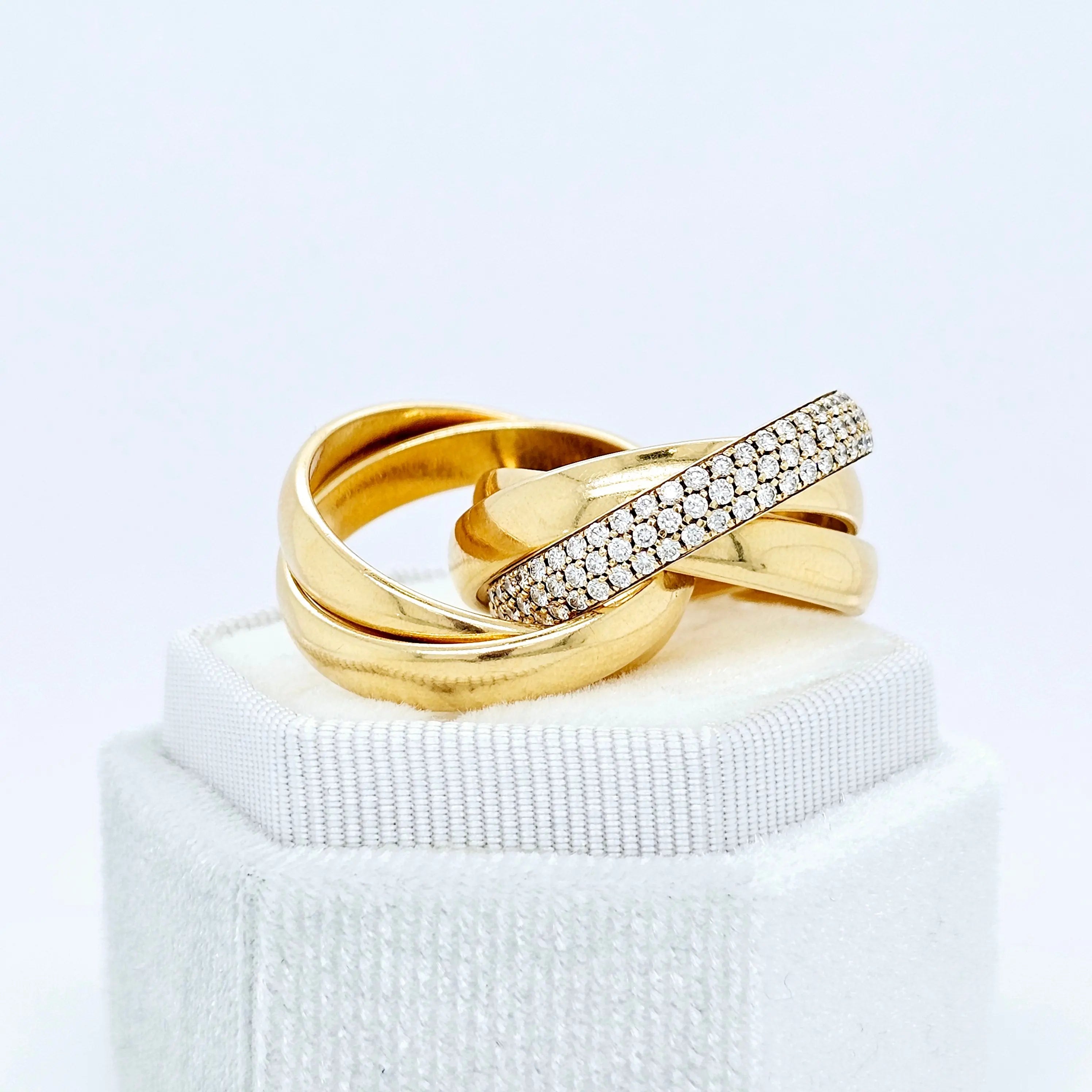 Pre-Owned Tiffany & Co. Paloma’s Melody Ring – 18ct Yellow Gold & Diamond Chloe's Jewellers
