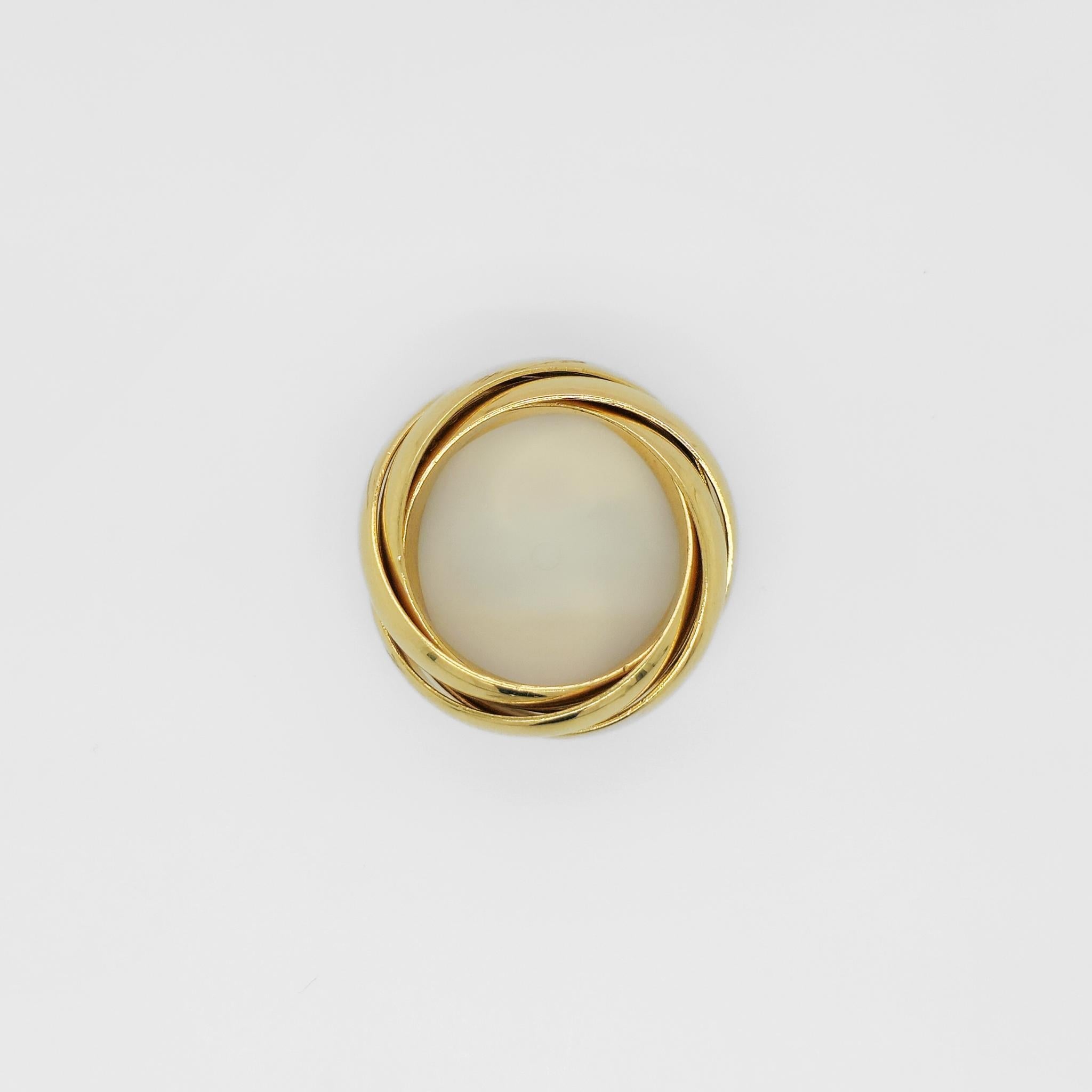 Tiffany & Co Paloma's Melody 5 Band Ring - 18ct Yellow Gold, Size P Chloe's Jewellers
