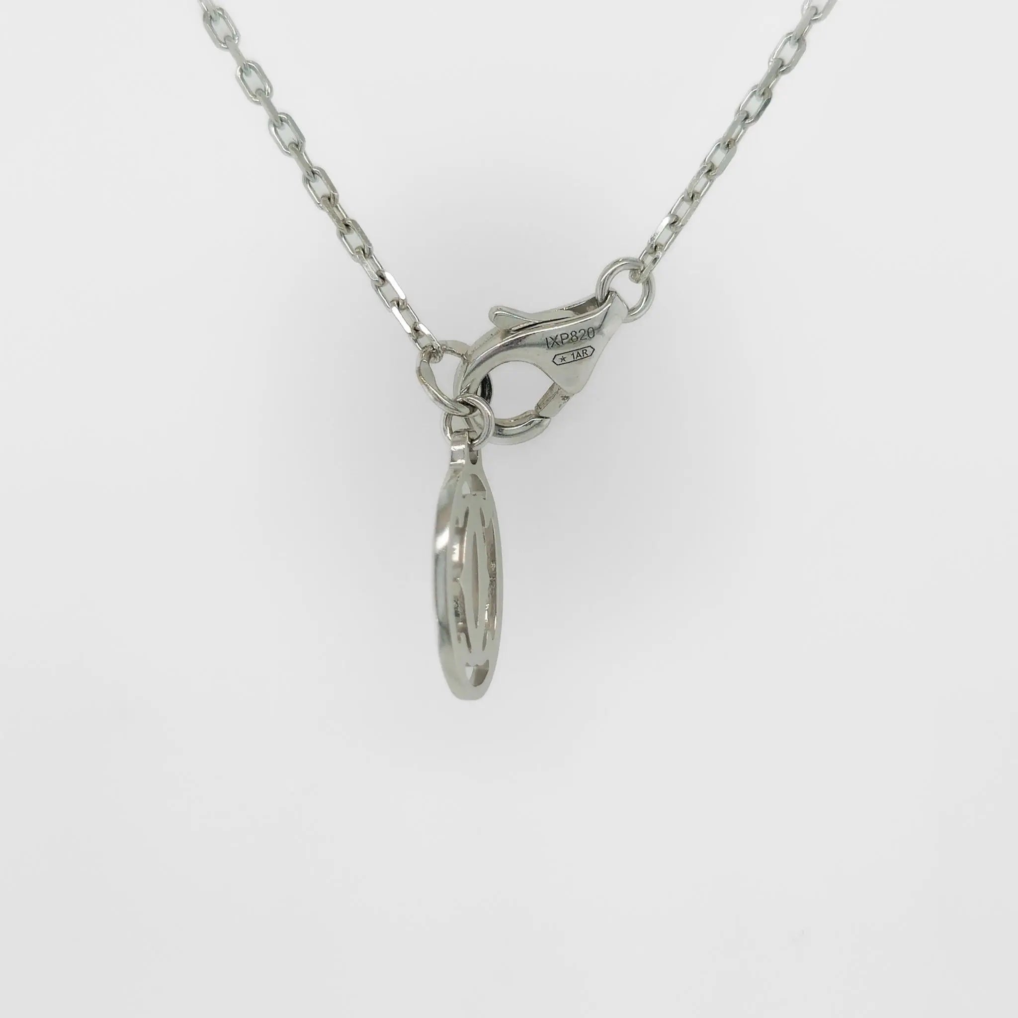 Cartier D’amour Pendant,Brilliant Cut Diamond, Small Model,18ct White Gold Chain Chloe's Jewellers