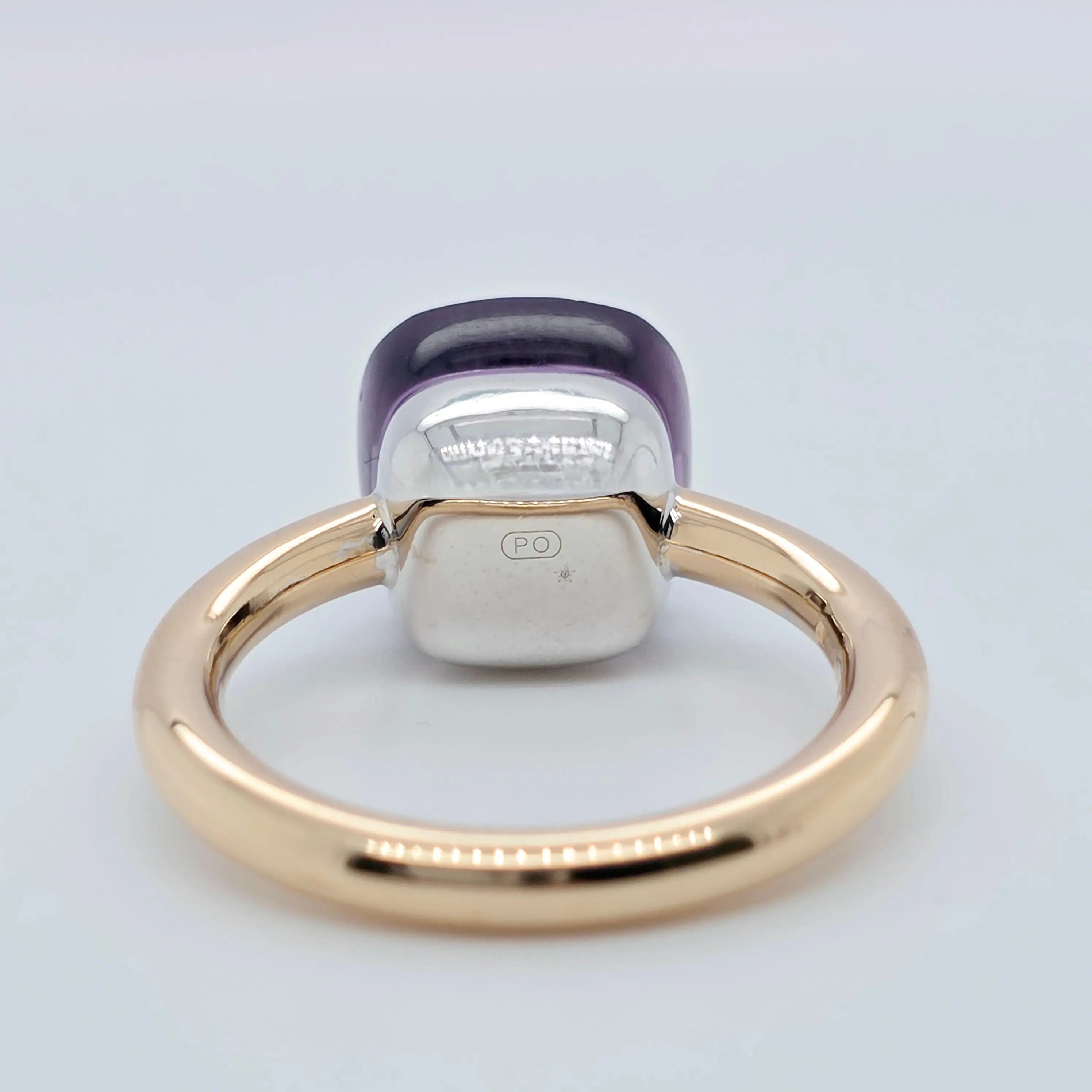 Pre-Owned Pomellato Nudo Classic Ring | 6.50ct Amethyst, 18K Gold Chloe's Jewellers
