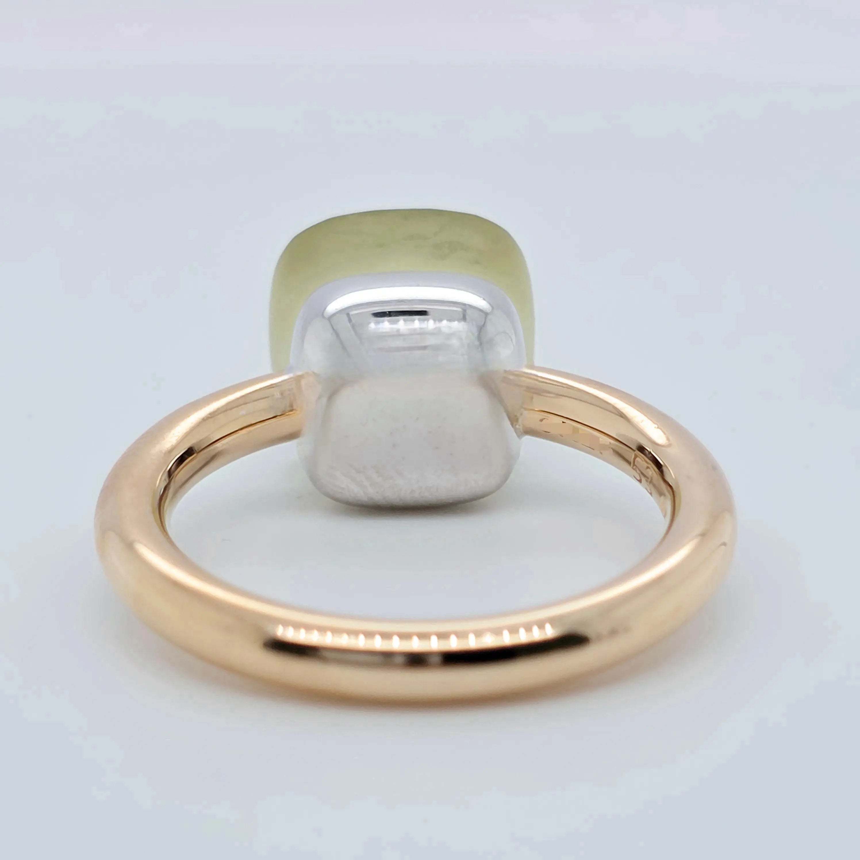 Pre-Owned Pomellato Nudo Classic Ring | 6.50ct Lemon Quartz, 18K Gold Chloe's Jewellers