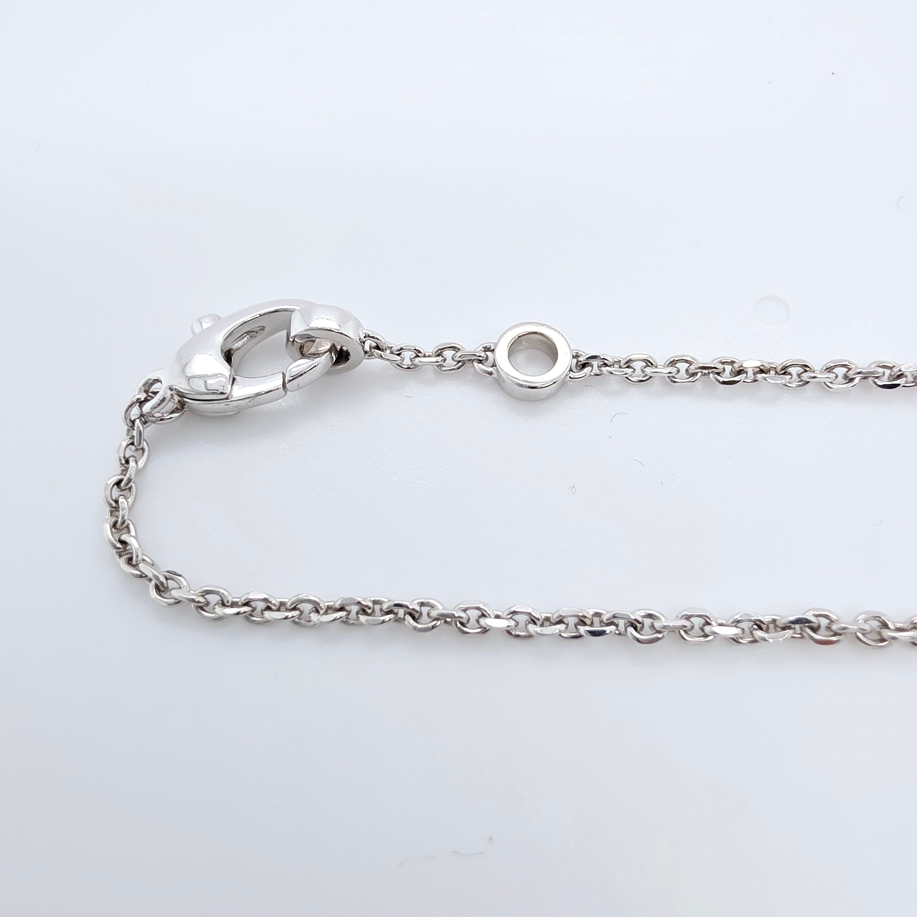 Harry Winston Diamond Winston Gates Station Bracelet, Platinum, 7 Inches