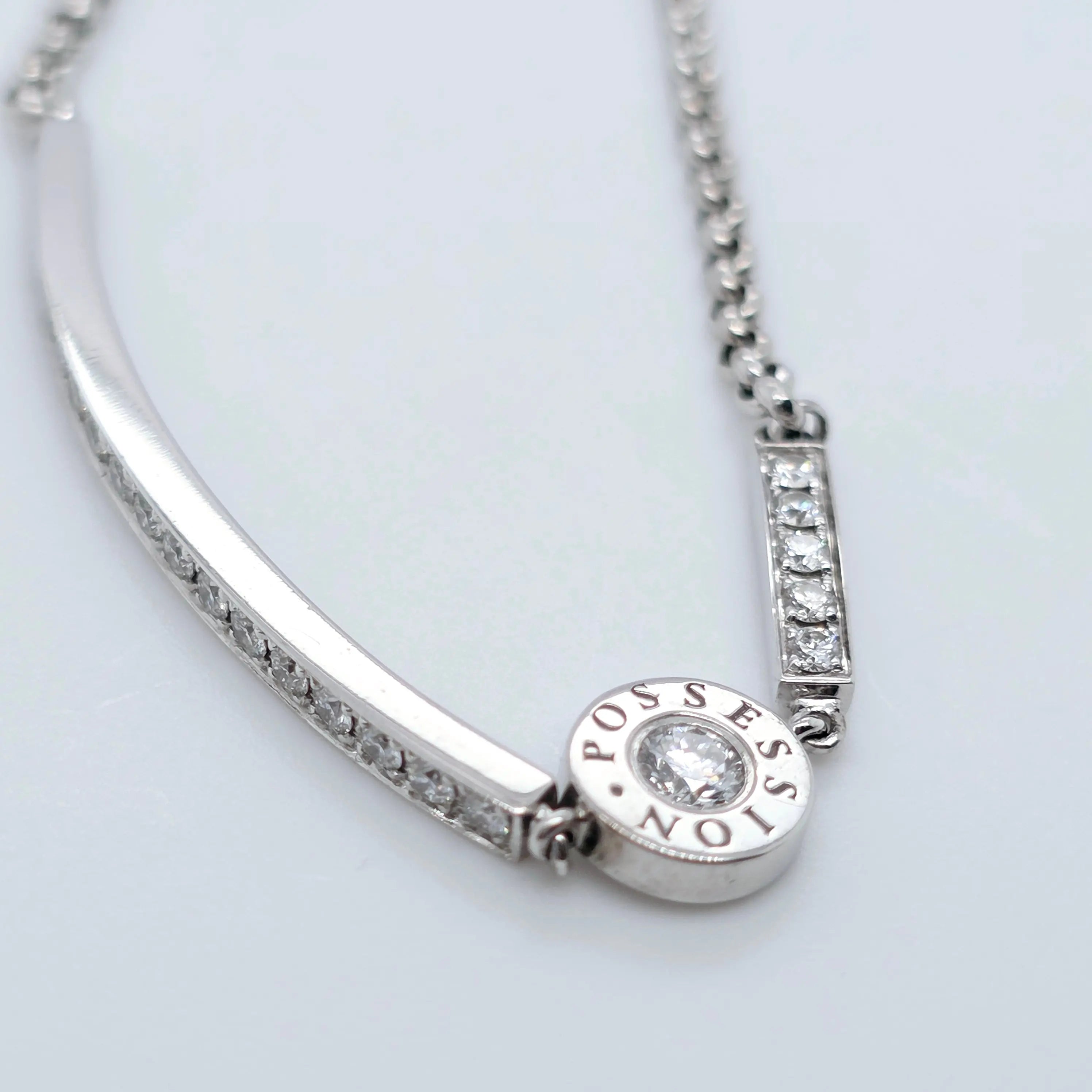 Piaget Possession bracelet, 18ct white gold, diamond, 7 Inches Chloe's Jewellers