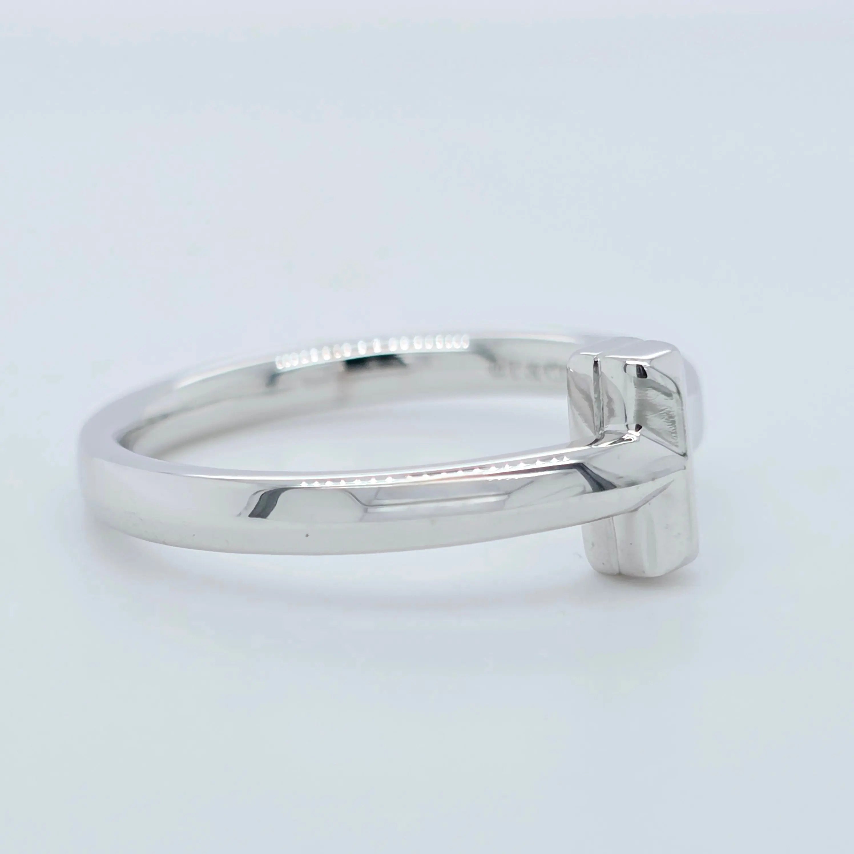 Tiffany & Co T T1 Ring, 18ct White Gold, Size 57/ P1/2 Chloe's Jewellers