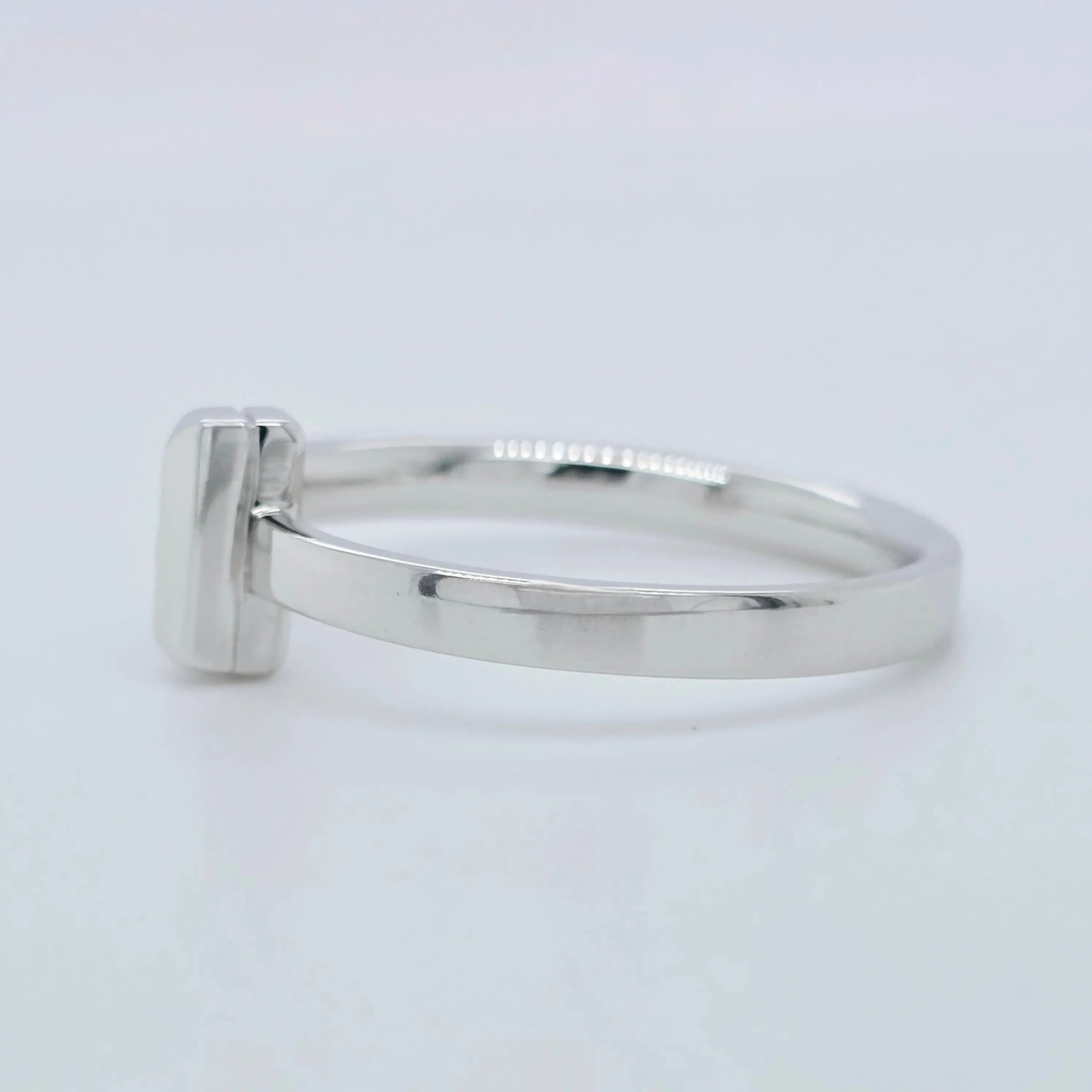 Tiffany & Co T T1 Ring, 18ct White Gold, Size 57/ P1/2 Chloe's Jewellers