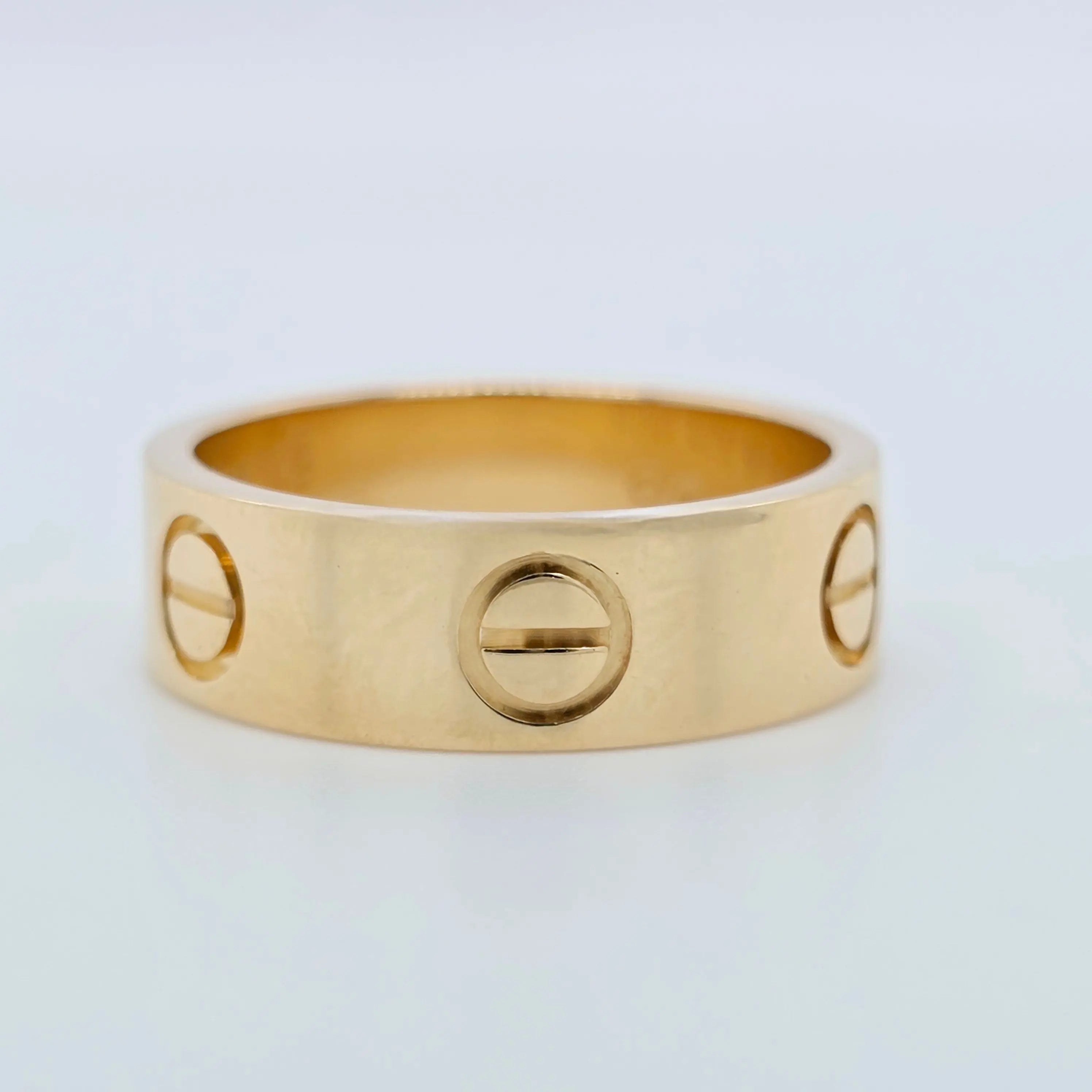 Cartier Love Ring, Classic model, 18ct Yellow Gold, Size 49, Box & 2020 Papers Chloe's Jewellers