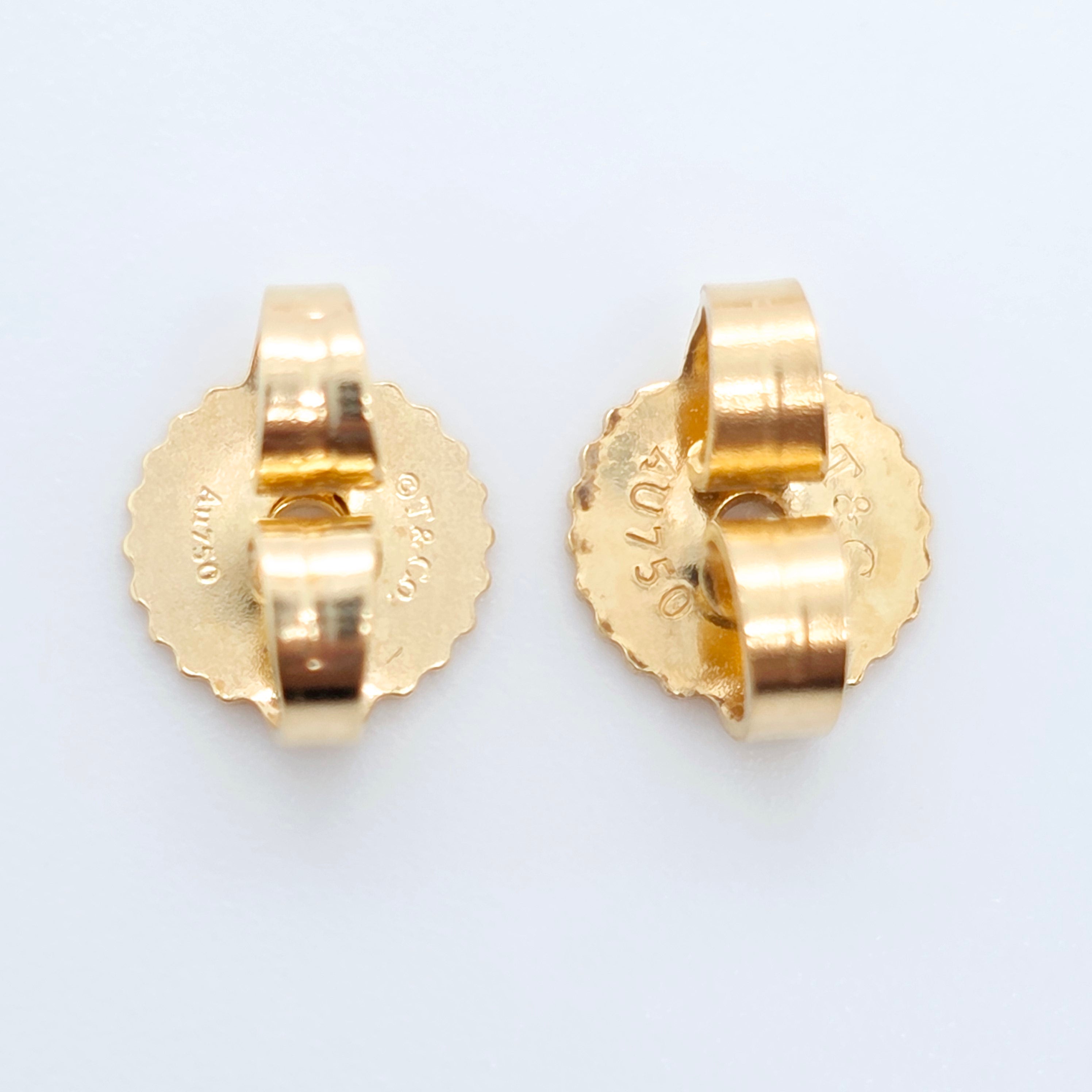 Tiffany & Co. Ball Stud Earrings, 18ct Yellow Gold, 7.6 mm diameter Chloe's Jewellers