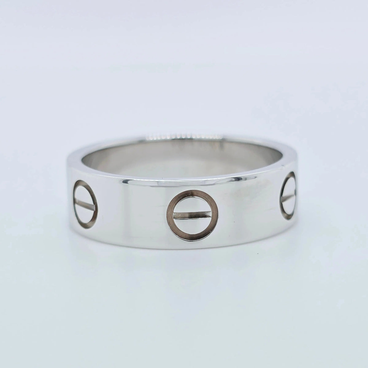 Cartier Love Ring, Classic Model, 5.5 mm, 18ct White Gold, Size 52,