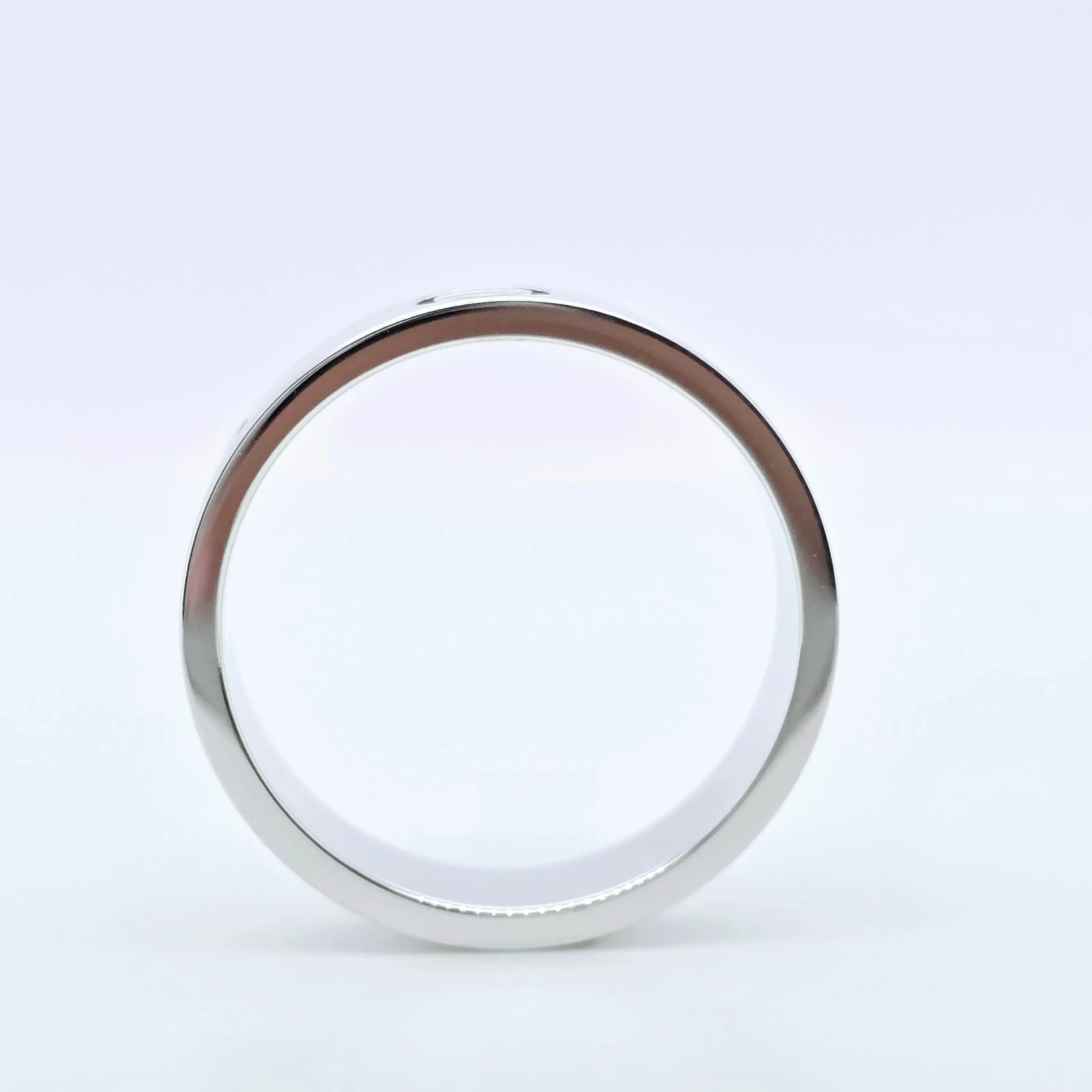 Cartier Love Ring, Classic Model, 5.5 mm, 18ct White Gold, Size 52, Box & Papers Chloe's Jewellers