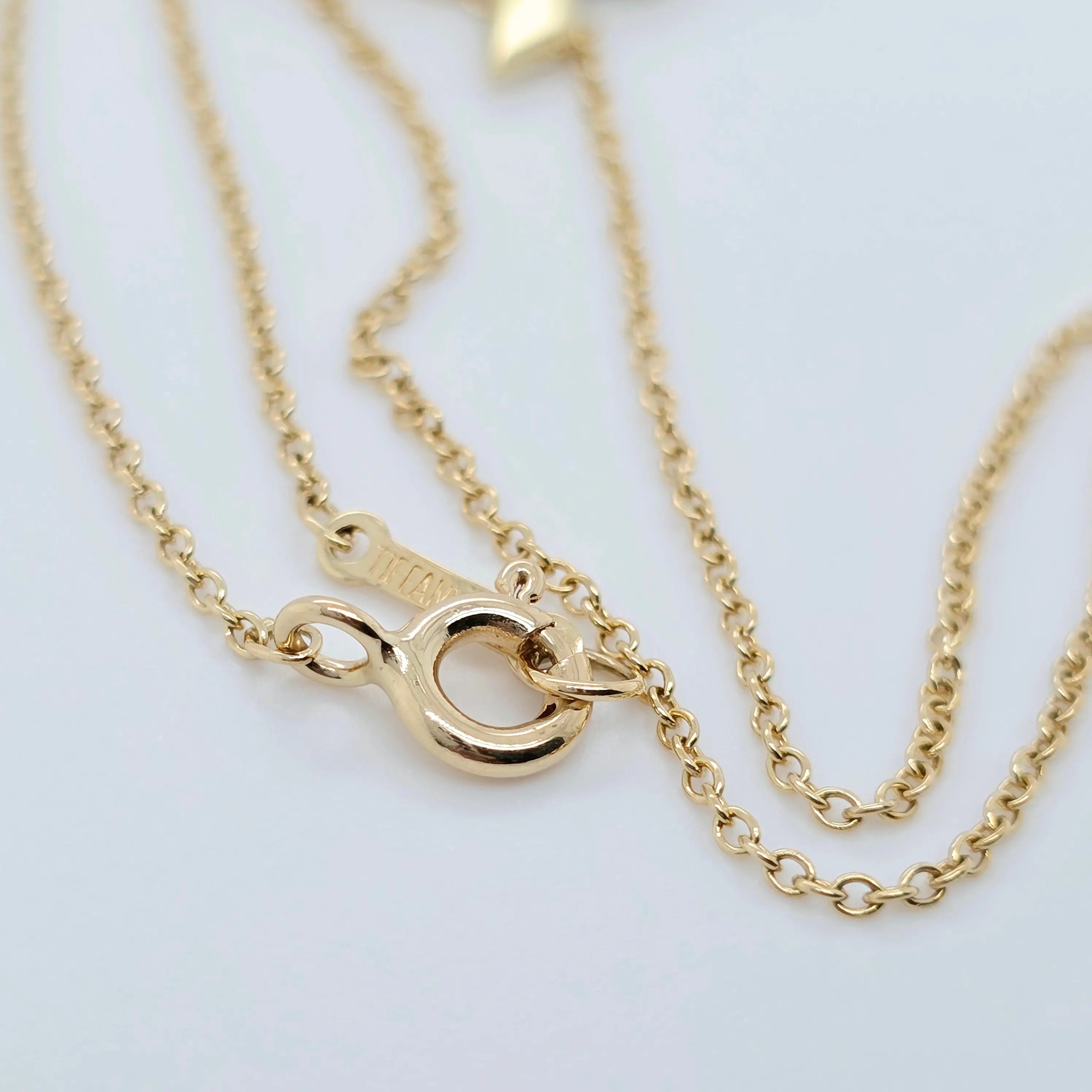 Tiffany & Co. Paloma Picasso Loving Heart Pendant, 18ct Yellow Gold, Small Model Chloe's Jewellers