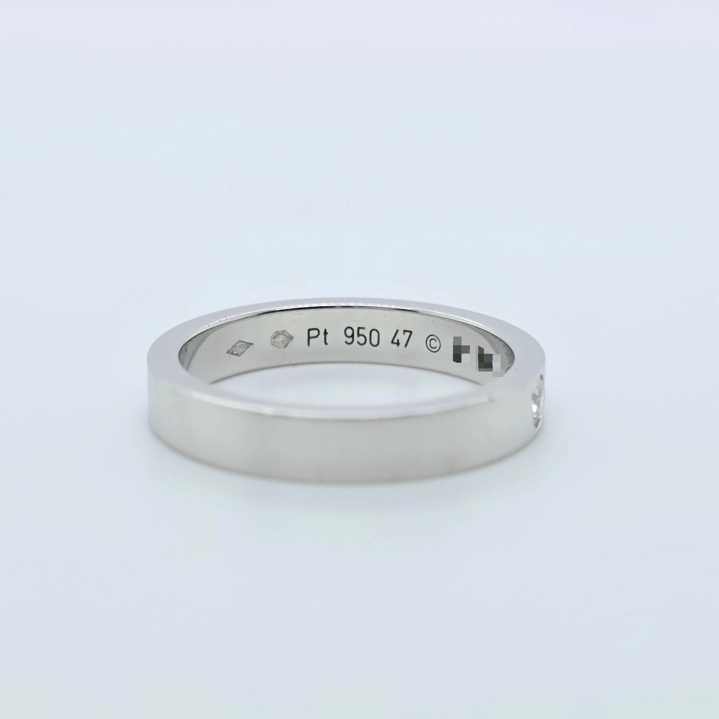 Pre-Owned | Cartier C de Cartier Wedding Ring, Platinum & Diamond