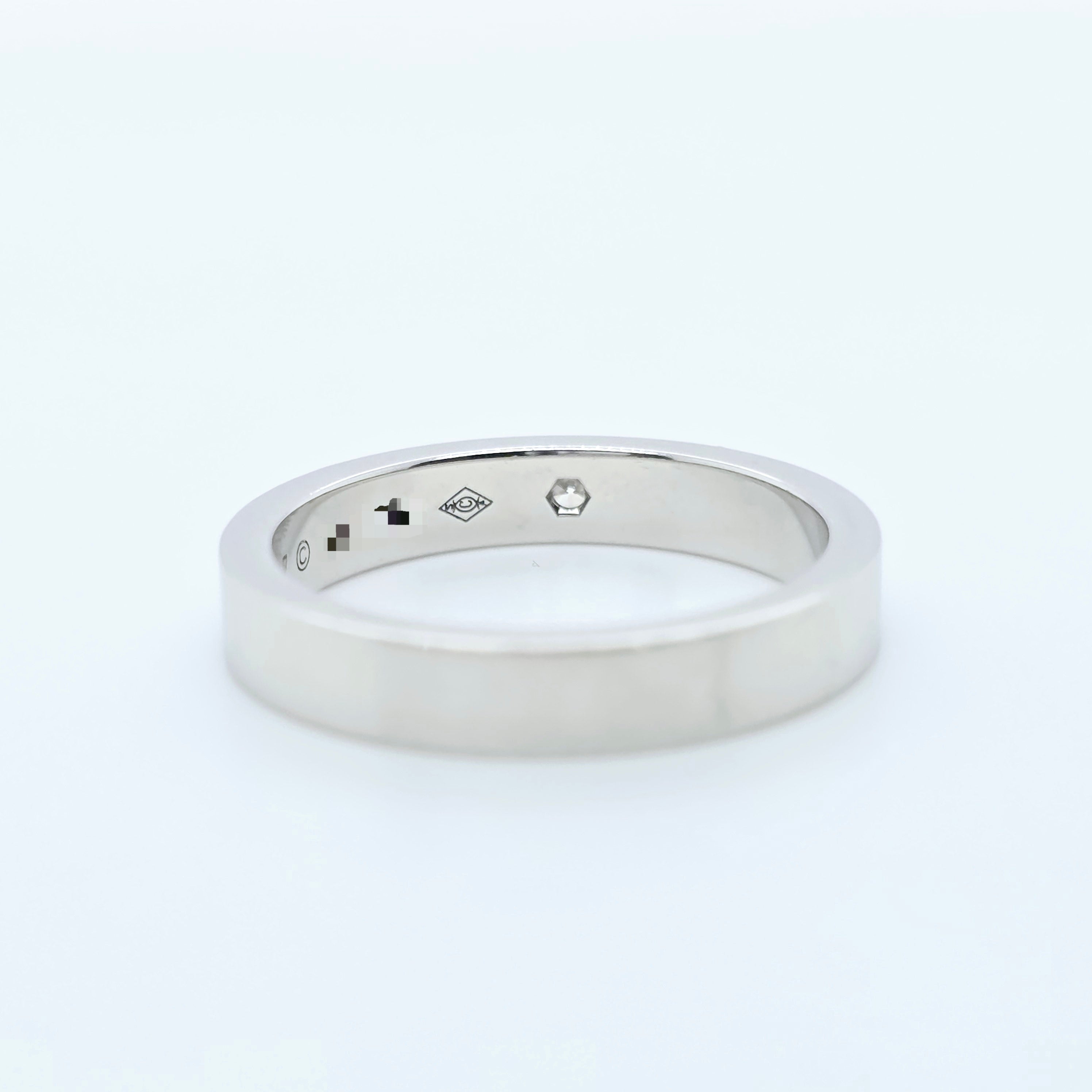 Pre-Owned | Cartier C de Cartier Wedding Ring, Platinum & Diamond