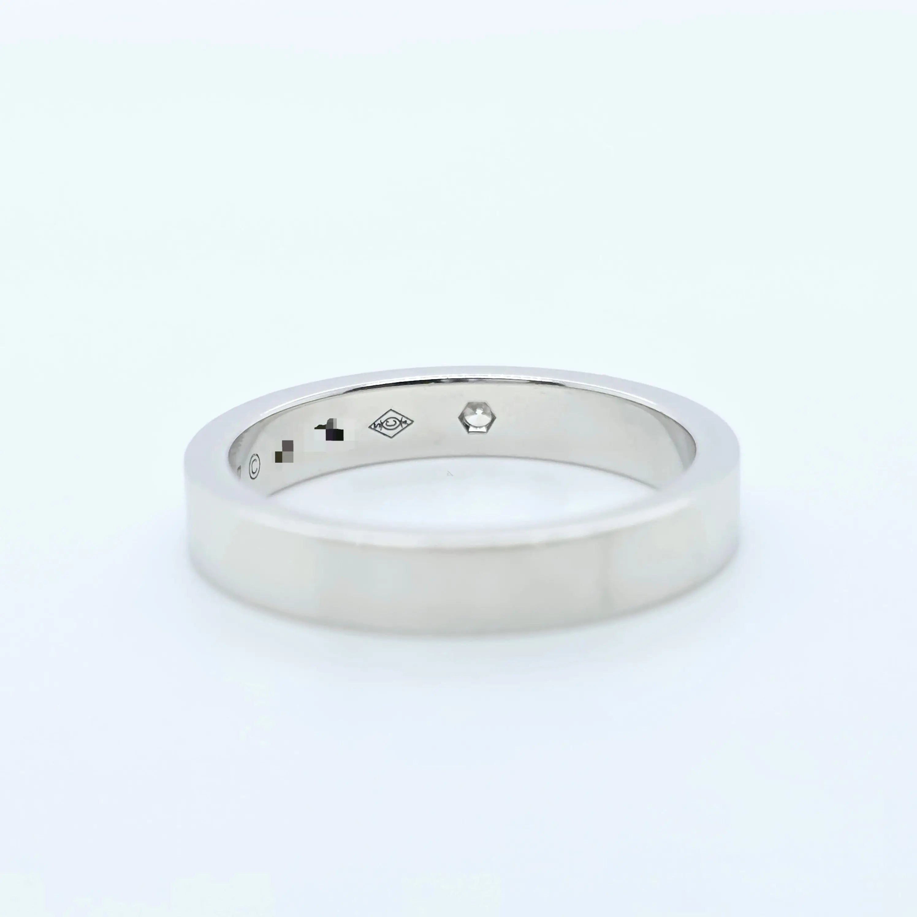 Pre-Owned | Cartier C de Cartier Wedding Ring, Platinum & Diamond Chloe's Jewellers